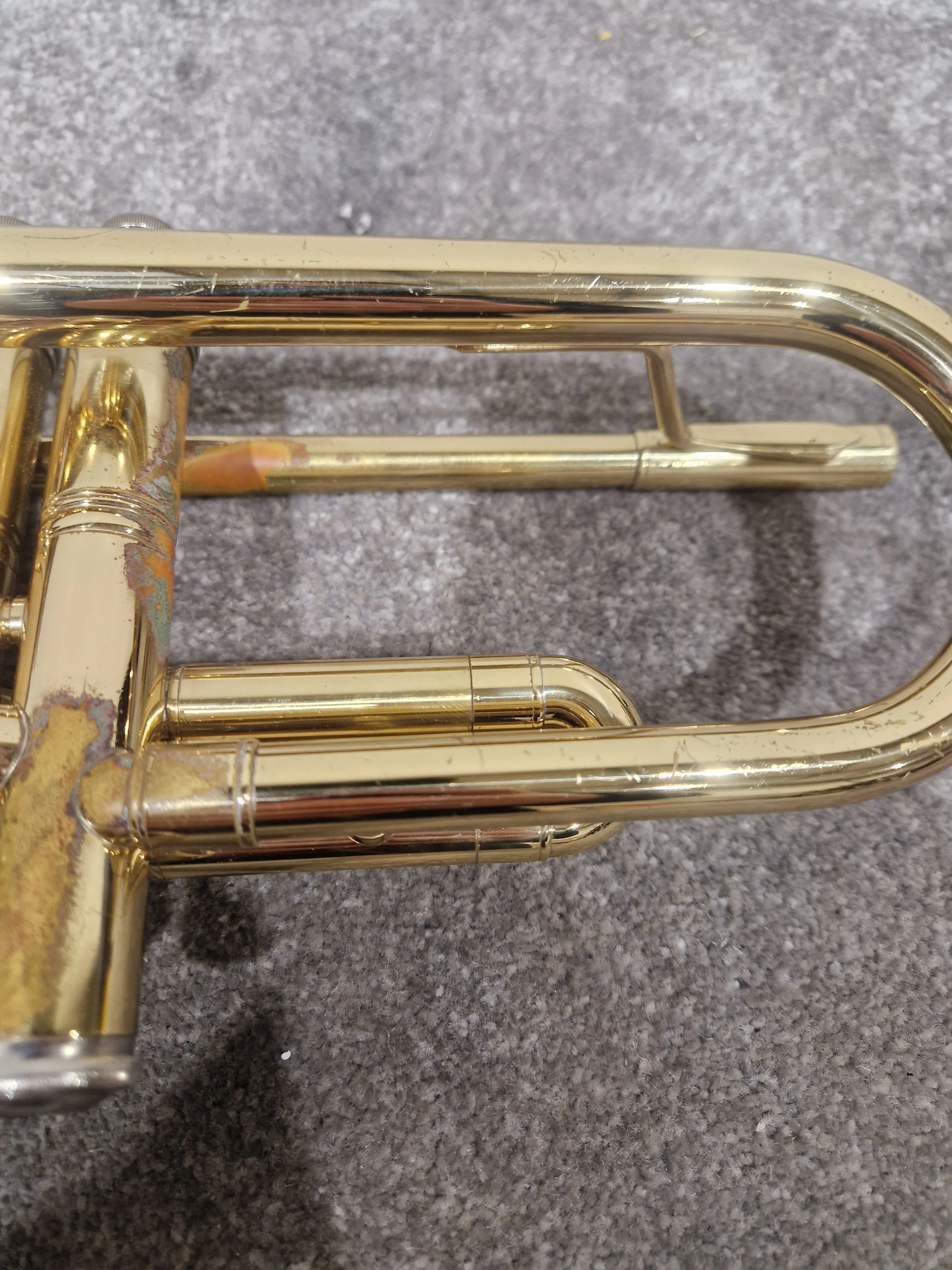 Elkhart Series 2 Vintage Brass Trumpet - Well-Preserved Craftsmanship - Good w/ Hard Case - Image 4