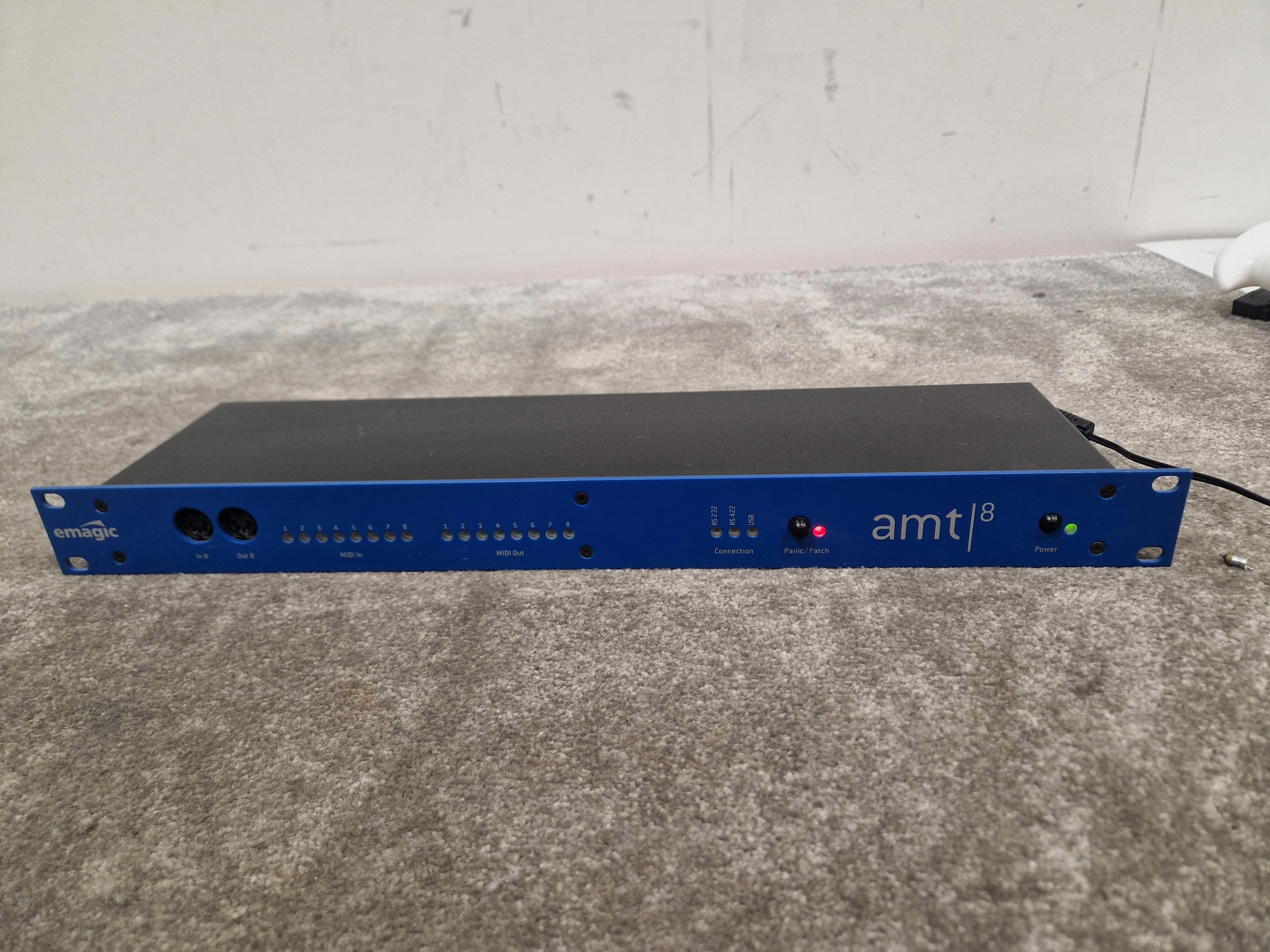 Emagic AMT8 – 8-in / 8-out Rackmount MIDI Interface, USB & Serial – Excellent - Image 7