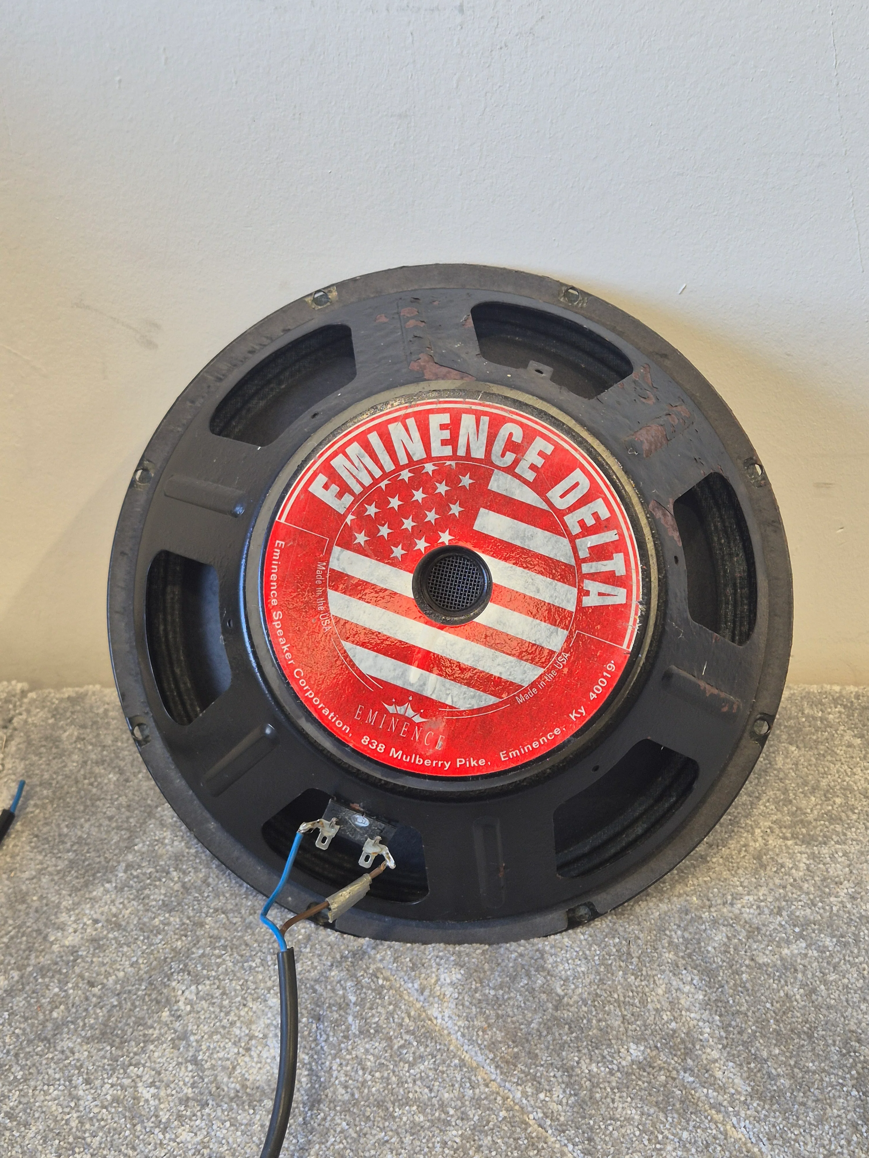 Eminence Delta KY-40019 - 12" Speaker Driver - High Power Handling - Good - Image 2