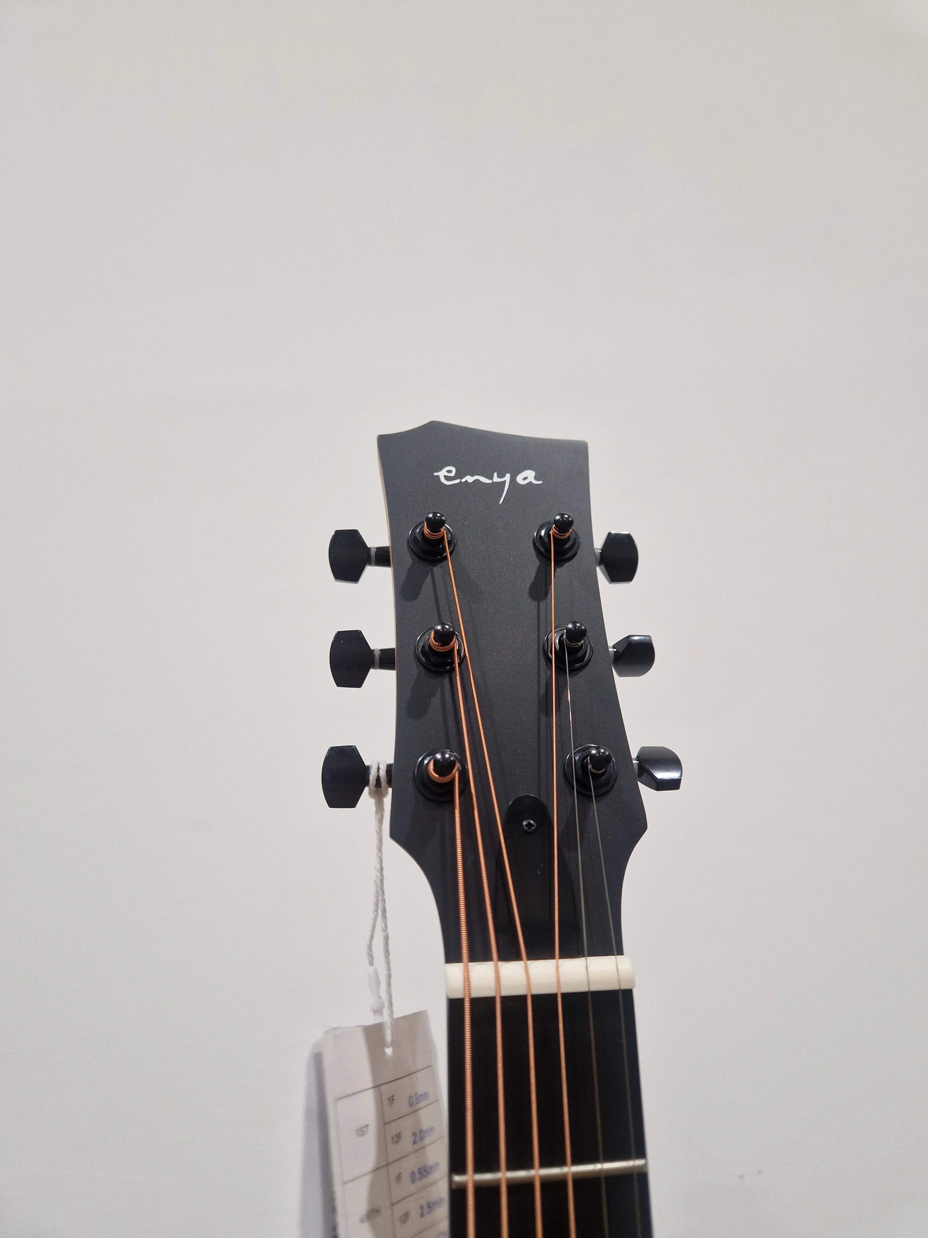 Enya EA-XO-BK - Acoustic Guitar - Mint w/ Soft Case & Tags - Image 7