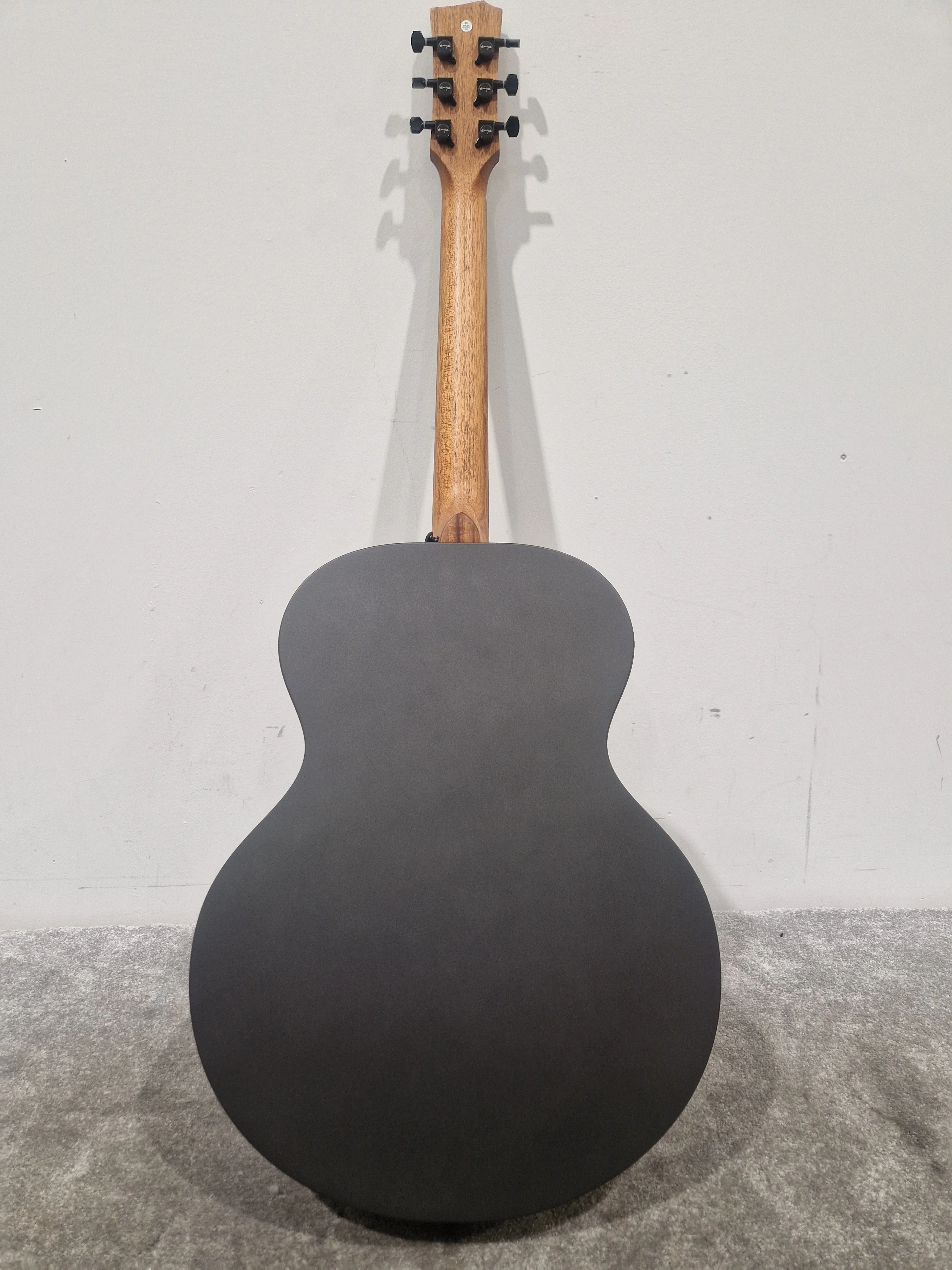 Enya EA-XO-BLK Black Acoustic Guitar - Premium Sound Quality - Excellent w/ Soft Case - Image 10