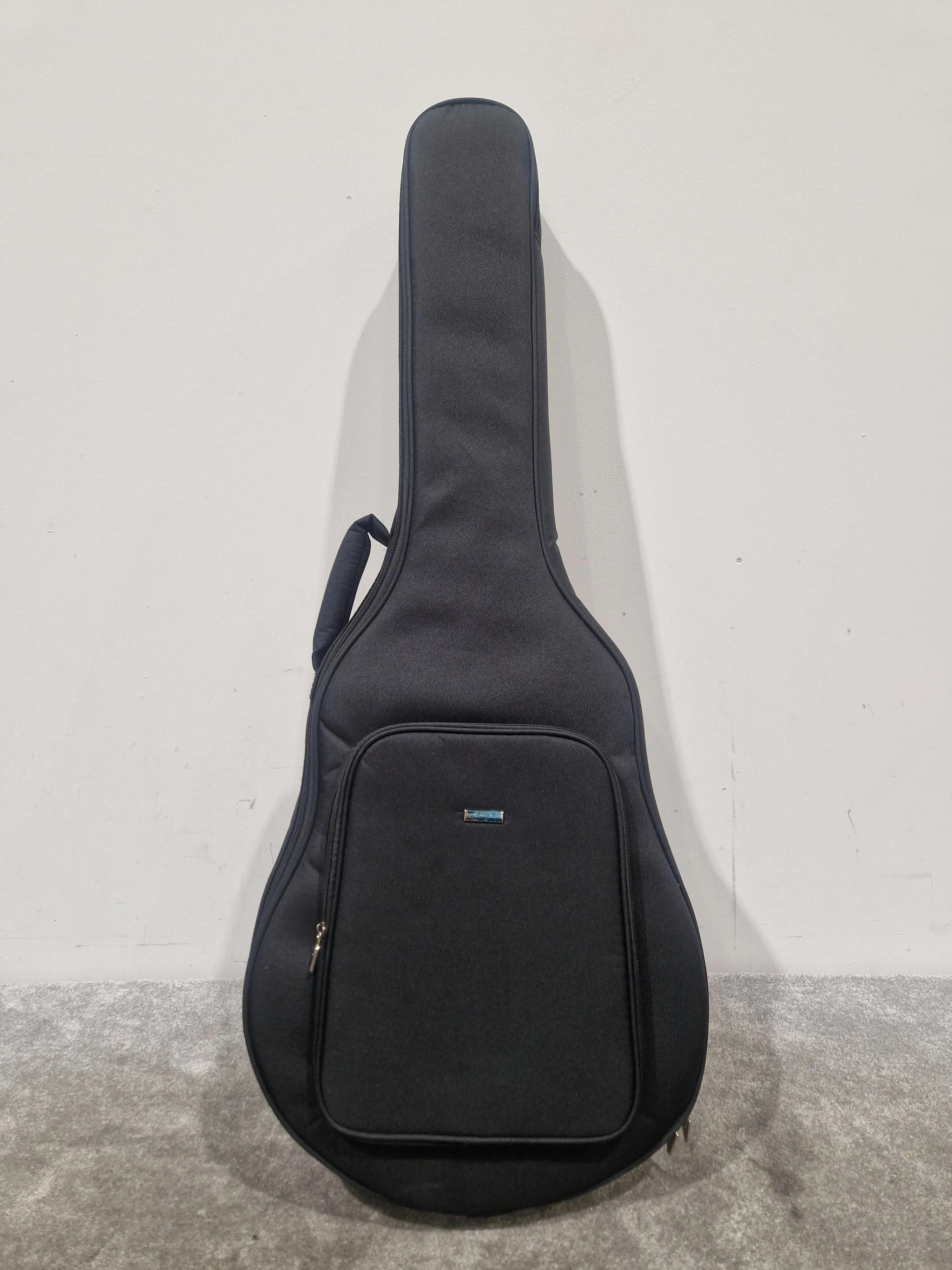 Enya EA-XO-BLK Black Acoustic Guitar - Premium Sound Quality - Excellent w/ Soft Case - Image 13