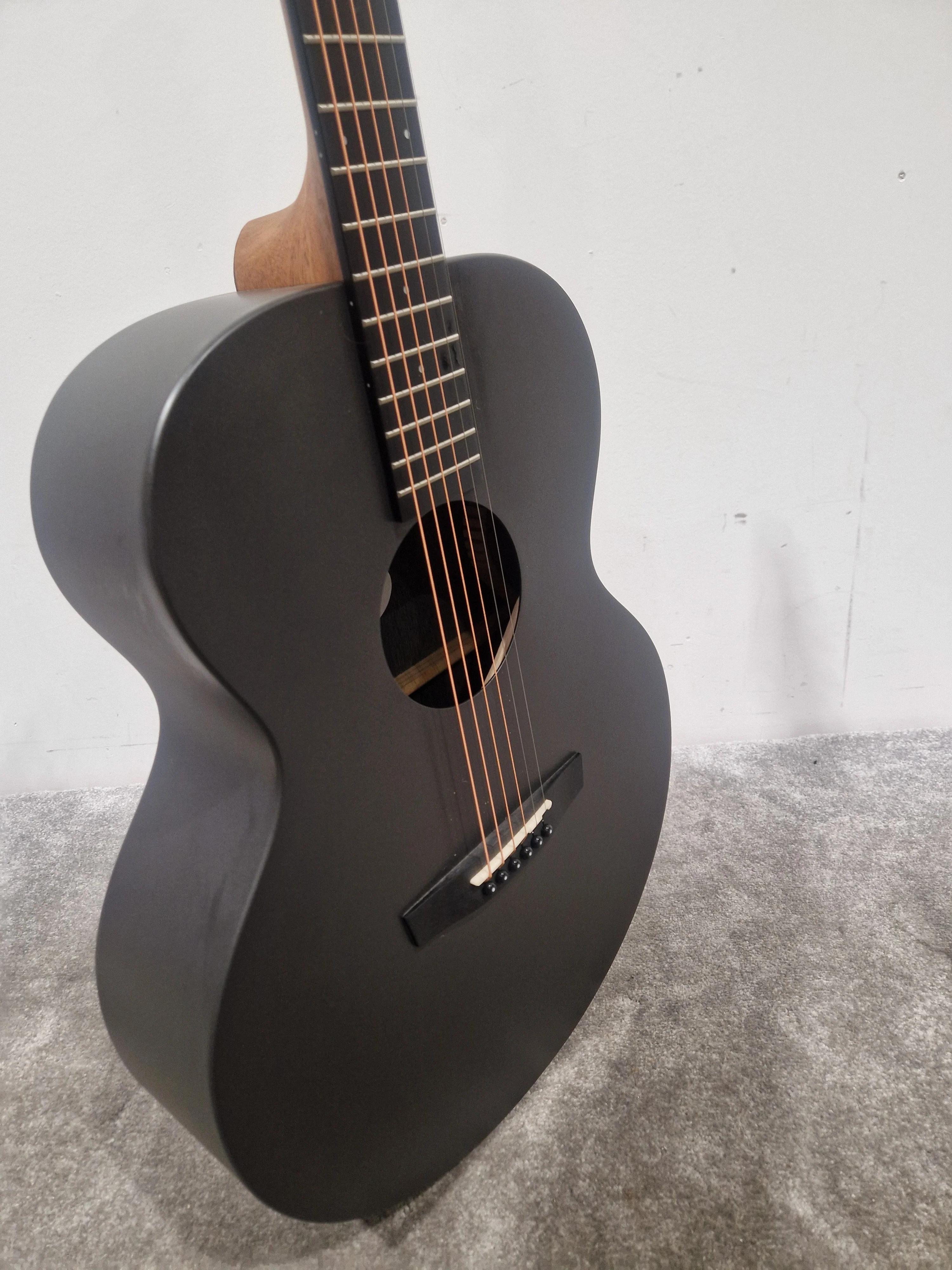 Enya EA-XO-BLK Black Acoustic Guitar - Premium Sound Quality - Excellent w/ Soft Case - Image 15
