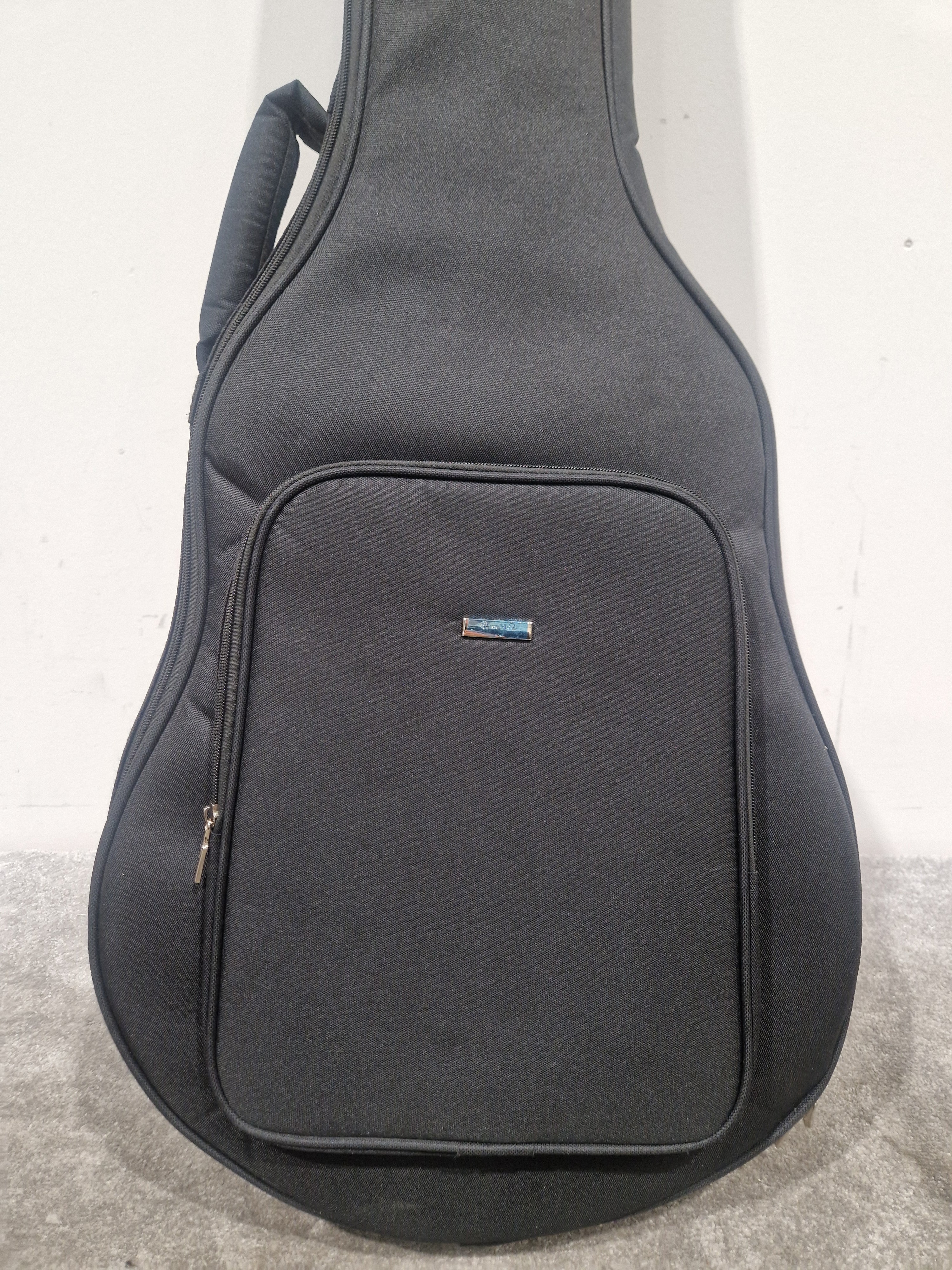 Enya EA-XO-BLK Black Acoustic Guitar - Premium Sound Quality - Excellent w/ Soft Case - Image 16