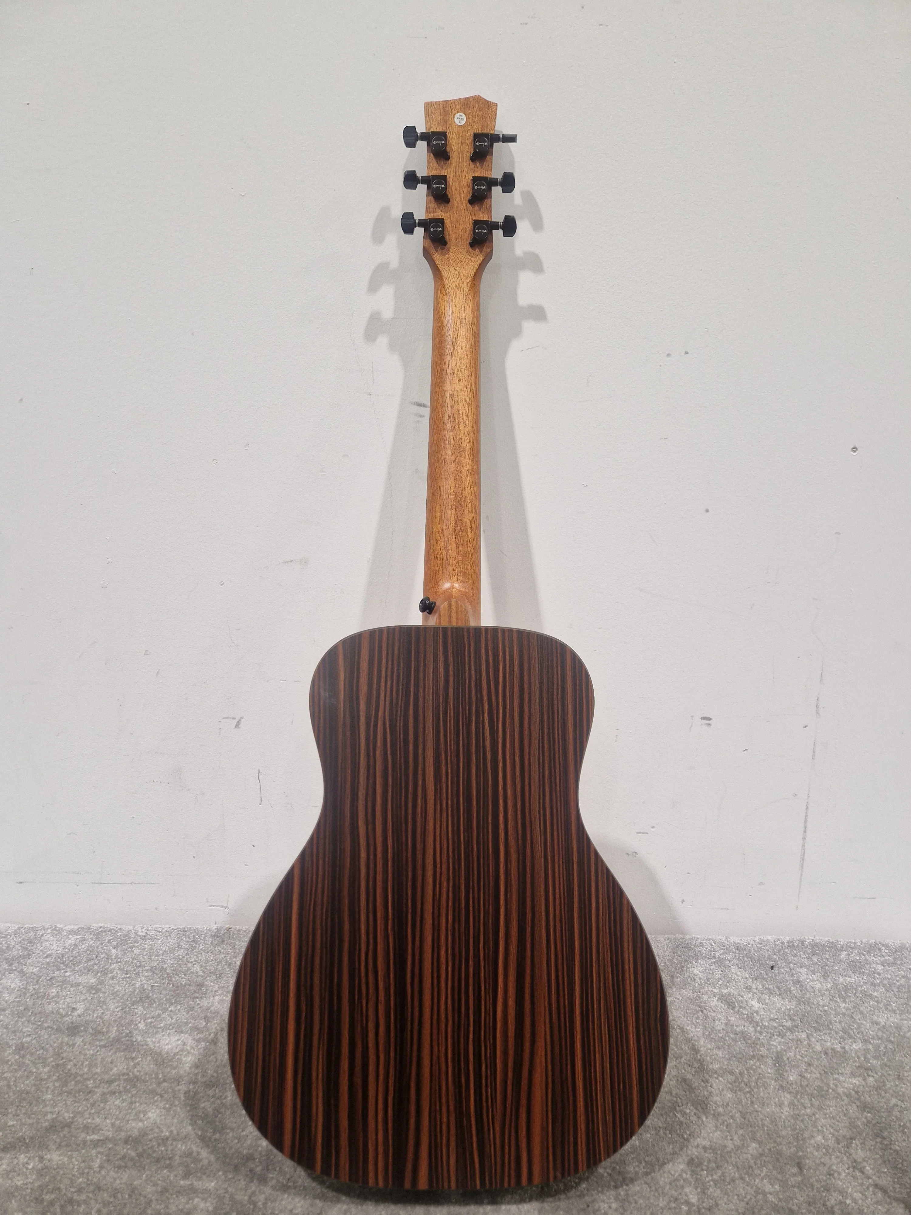 Enya EB-X1-PRO Natural 1/2 Acoustic Guitar - Compact Travel Size - Excellent w/ Soft Case & Guitar Accessories - Image 15
