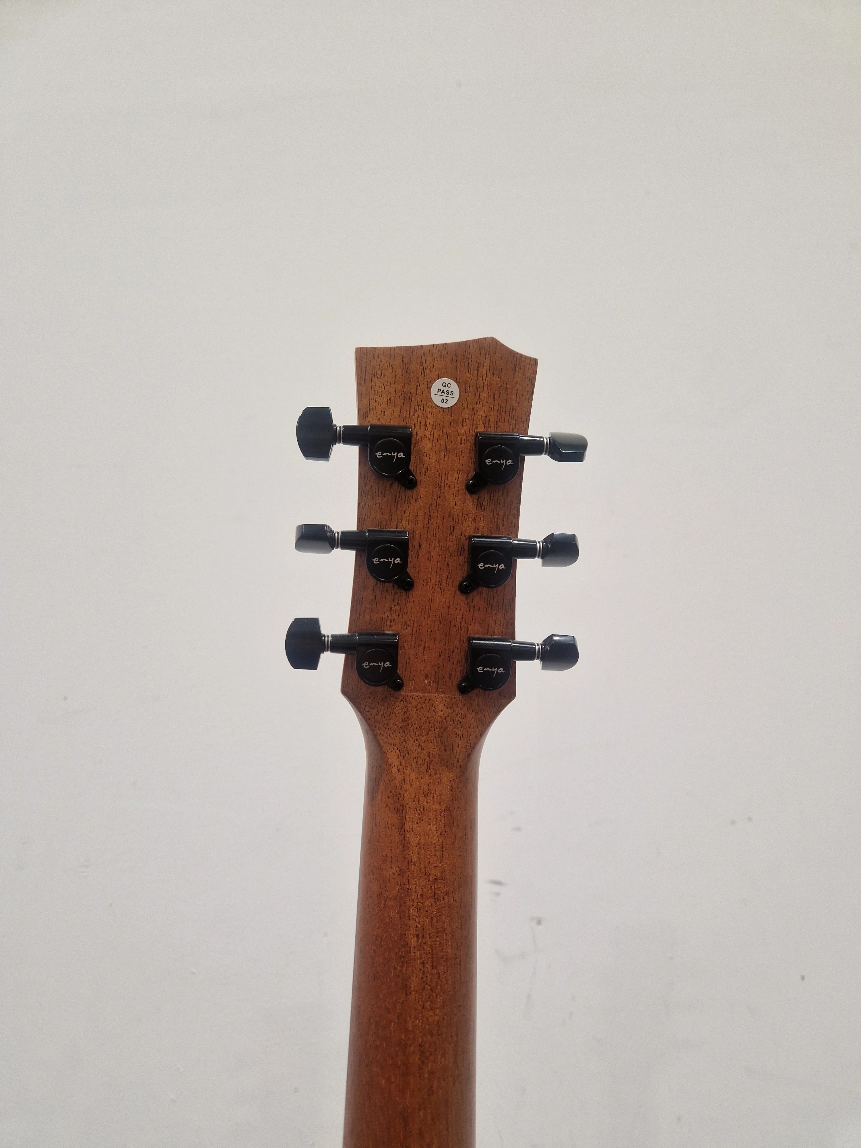 Enya EB-X1-PRO Natural 1/2 Acoustic Guitar - Compact Travel Size - Excellent w/ Soft Case & Guitar Accessories - Image 20