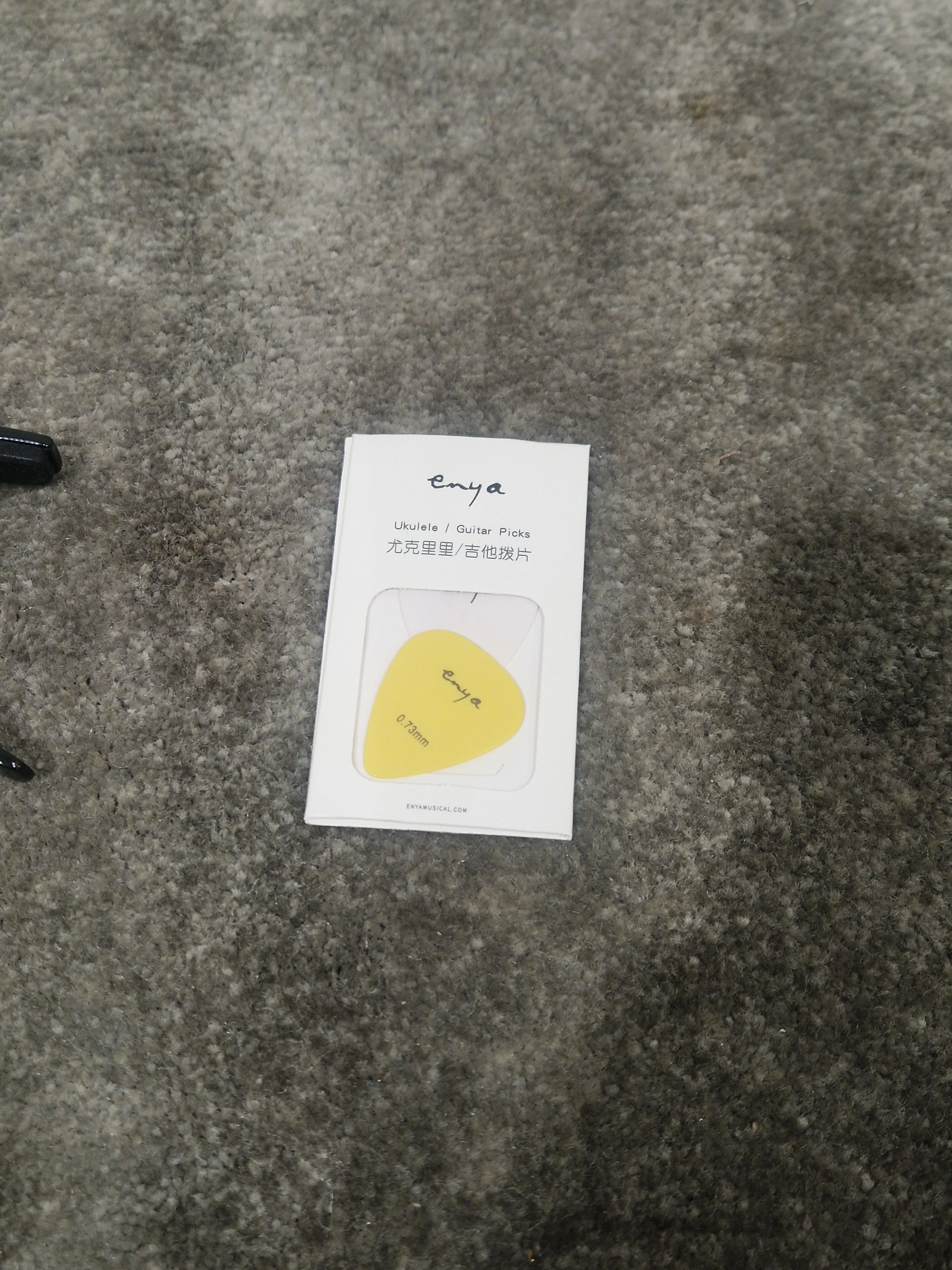 Enya EB-X1-PRO Natural 1/2 Acoustic Guitar - Compact Travel Size - Excellent w/ Soft Case & Guitar Accessories - Image 8