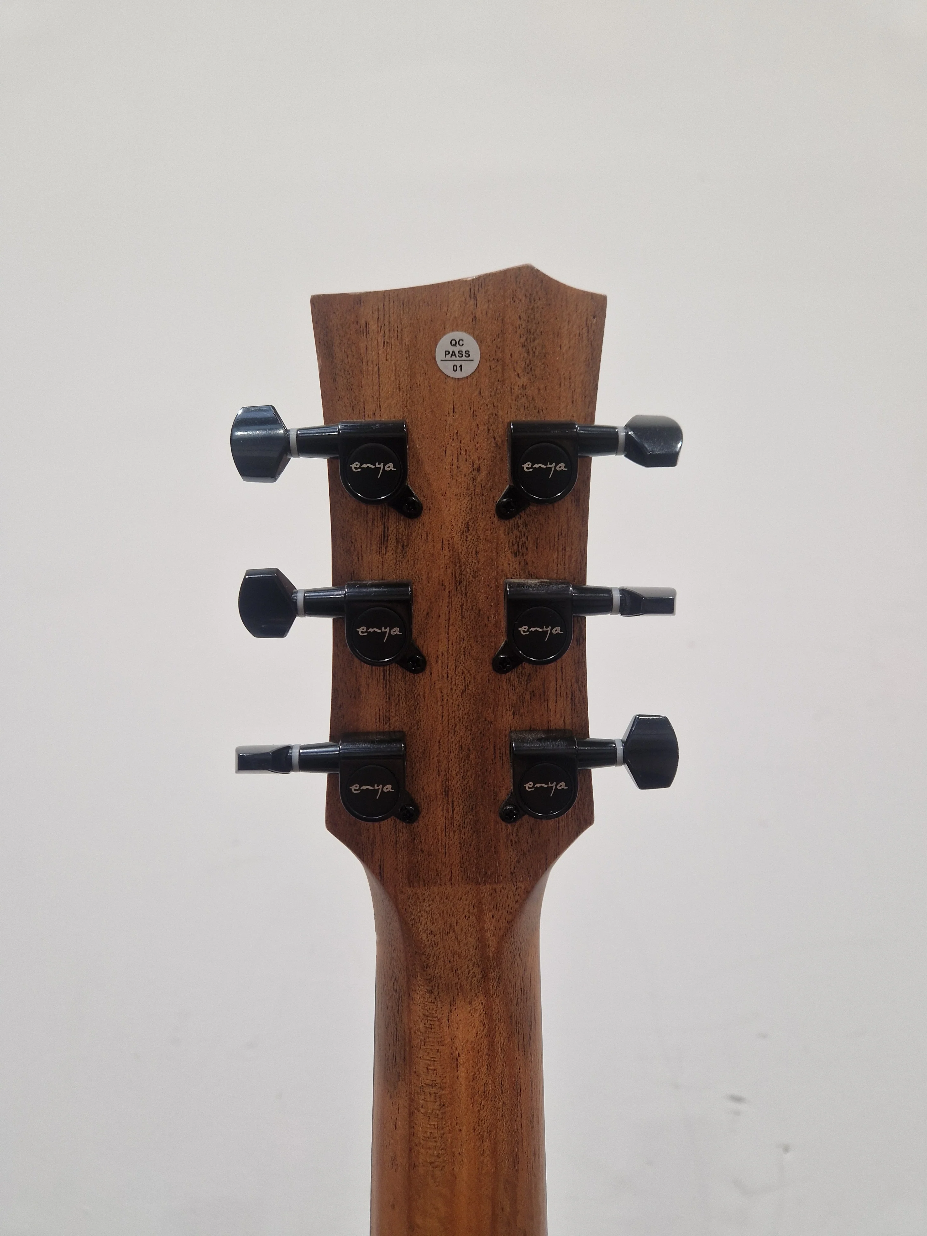Enya EM-K0/BK Acoustic Guitar - Black Finish - Excellent - Image 10