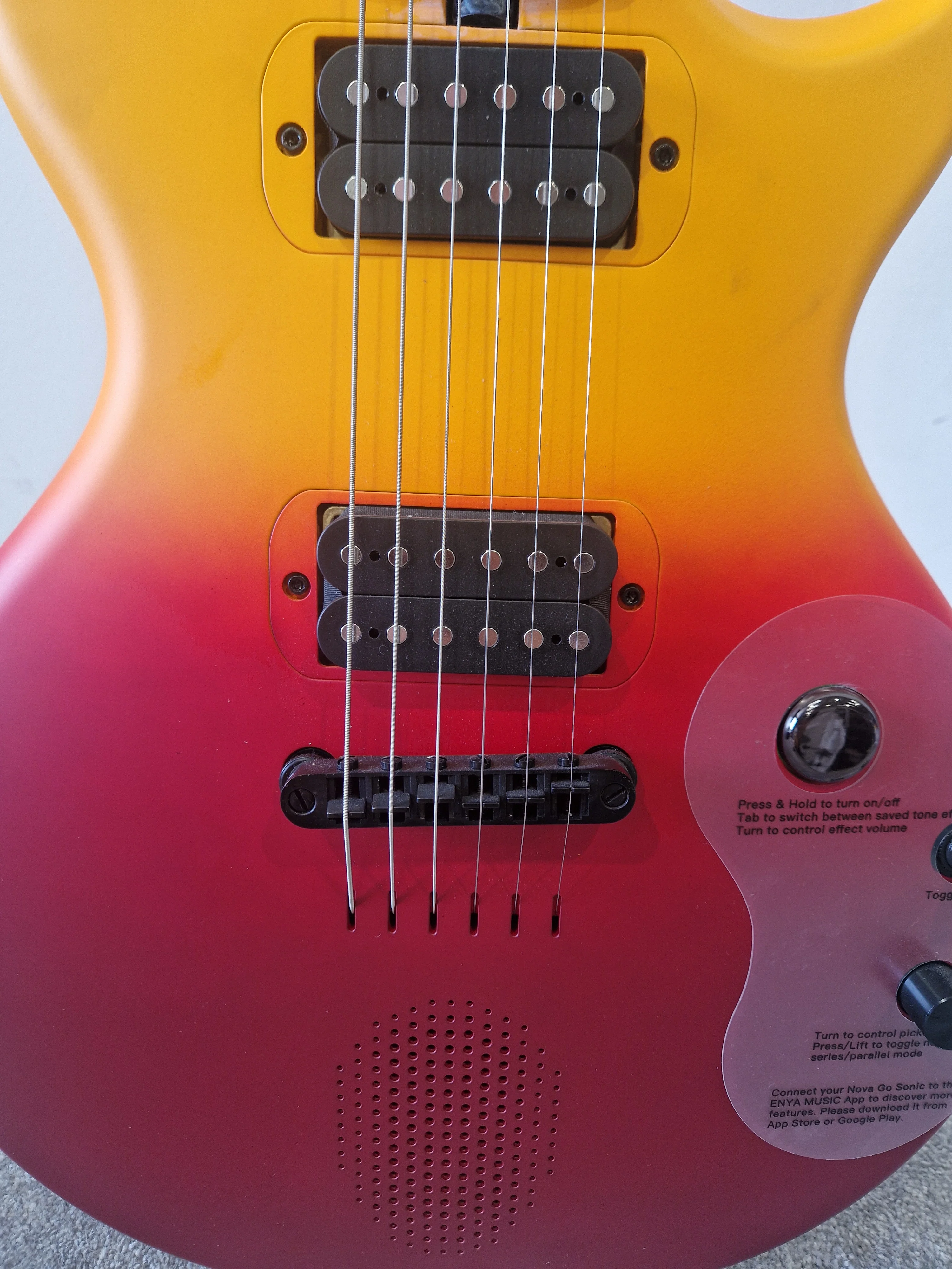 Enya Nova Go Sonic Smart Guitar – Carbon Fiber Build w/ Gig Bag  – Spares Or Repairs - Image 7