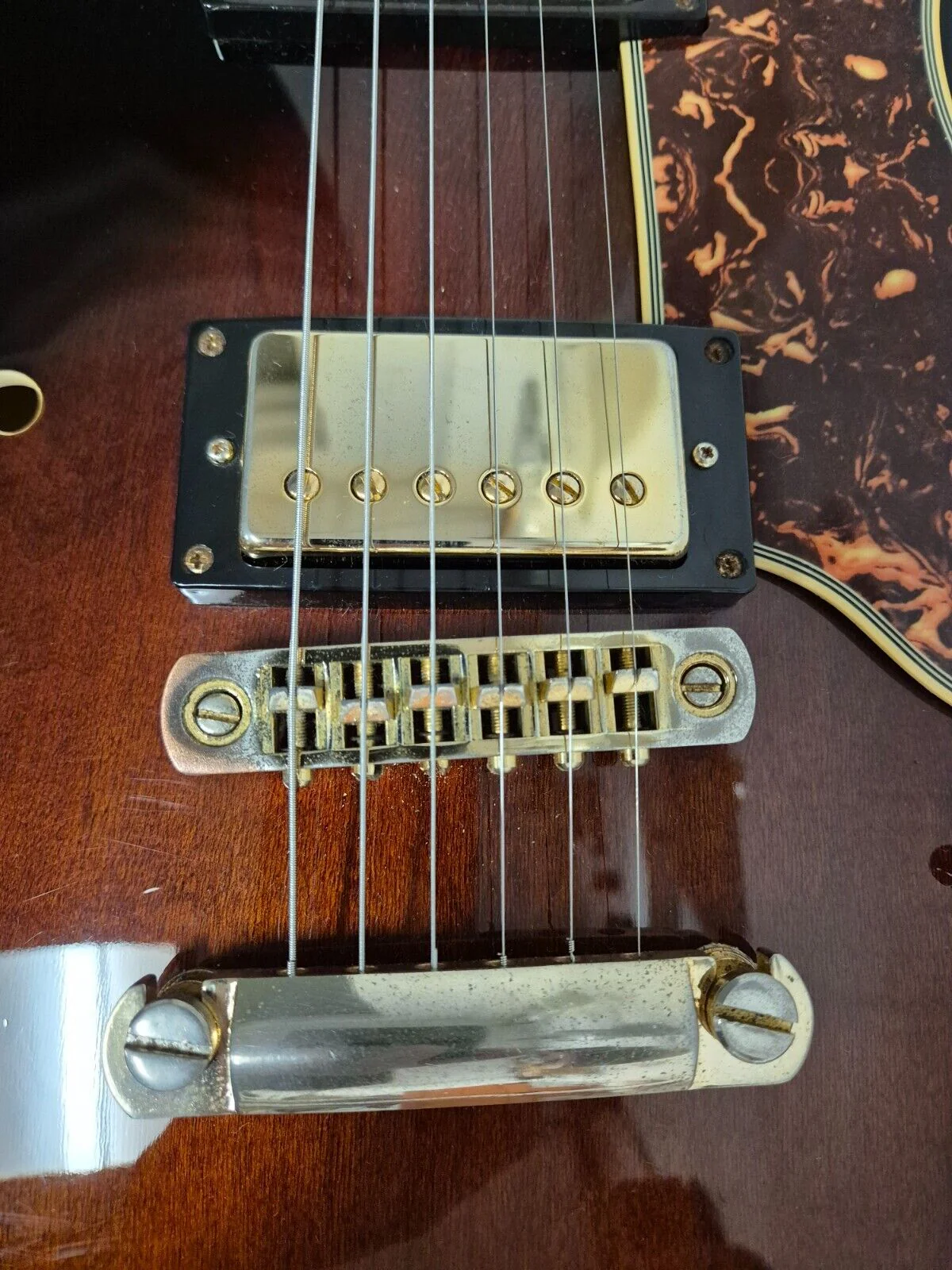 Epiphone 1989 Sheraton Electric Guitar + Hard Case - Professionally setup - Image 12