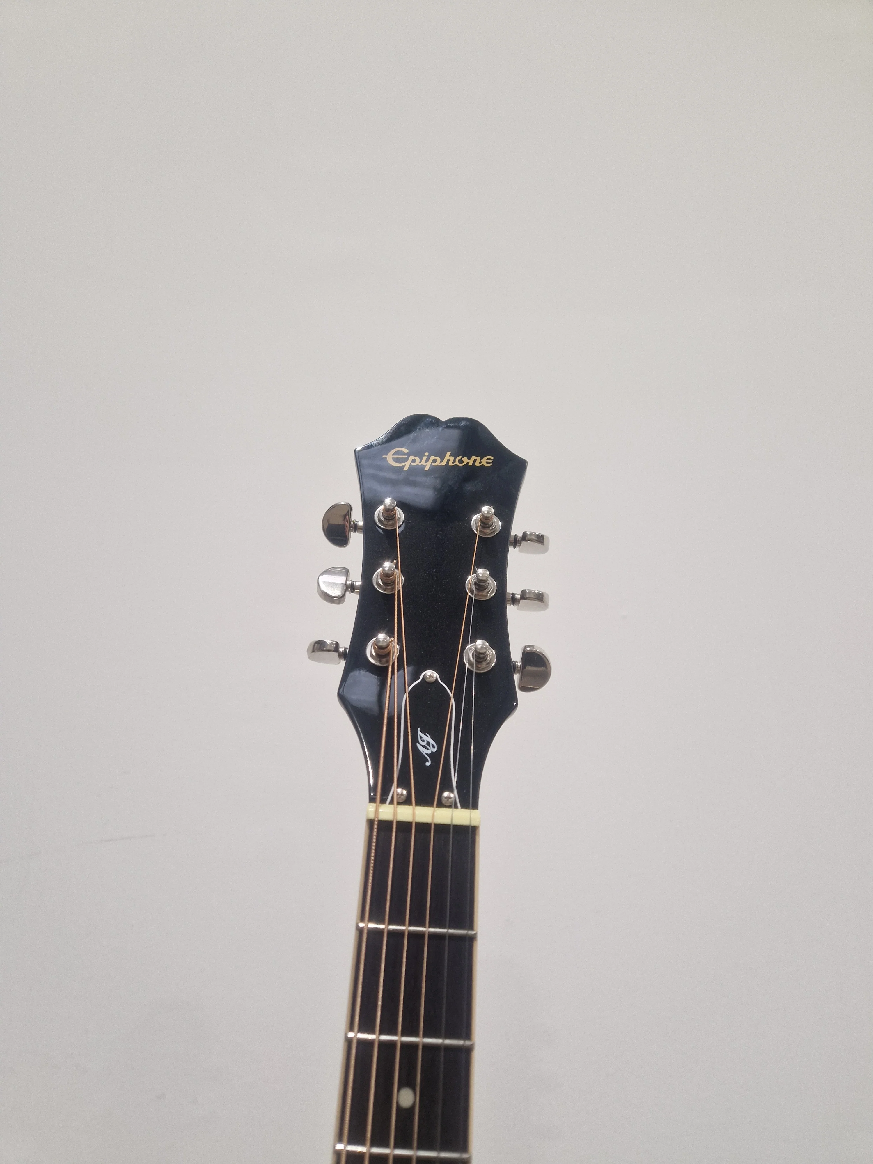 Epiphone AJ-220S - Solid Spruce Top Acoustic - Very Good - Image 5