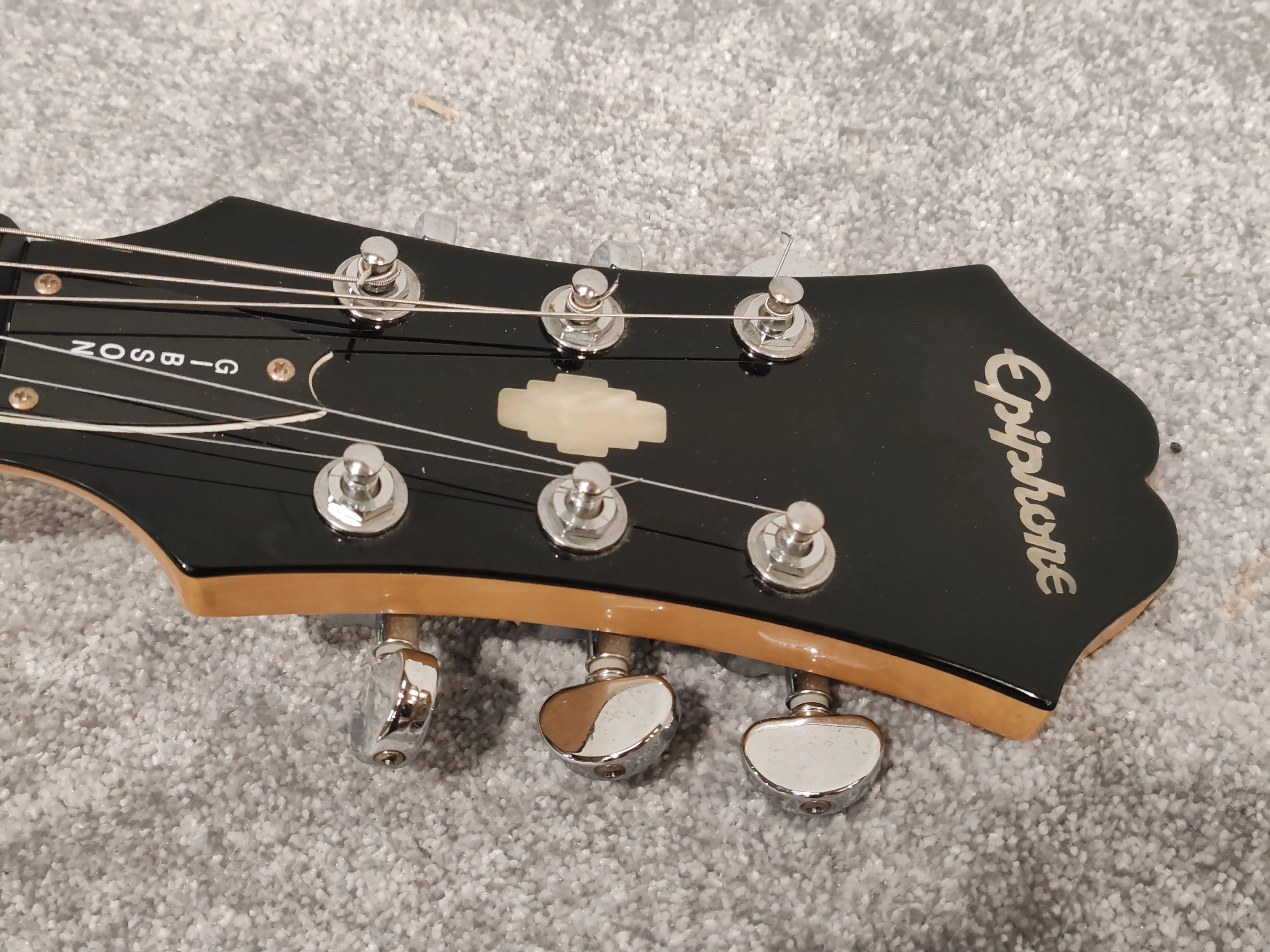 Epiphone DOT 335 Semi Hollow Electric Guitar - Natural - Image 7