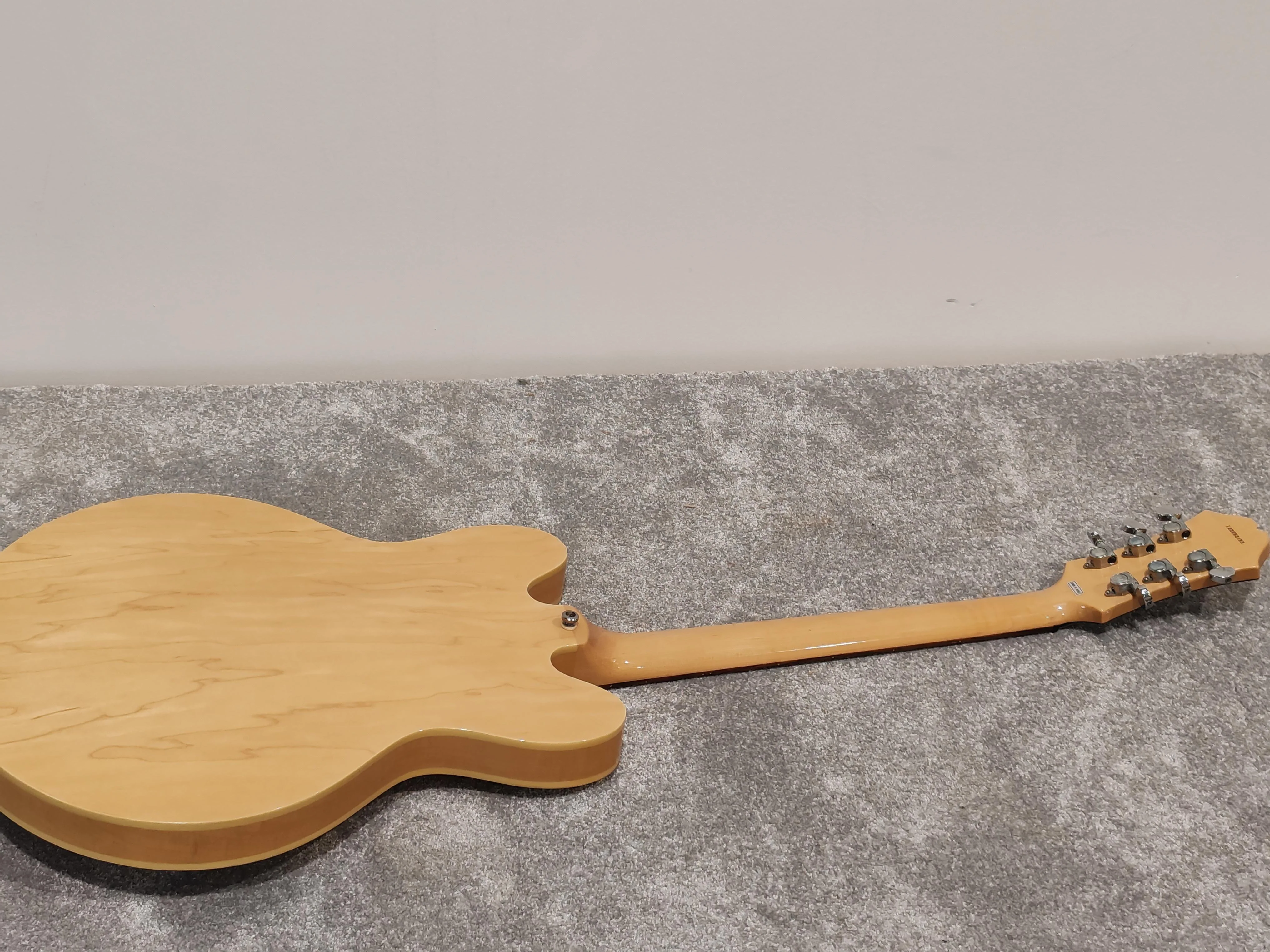 Epiphone DOT 335 Semi Hollow Electric Guitar - Natural - Image 8