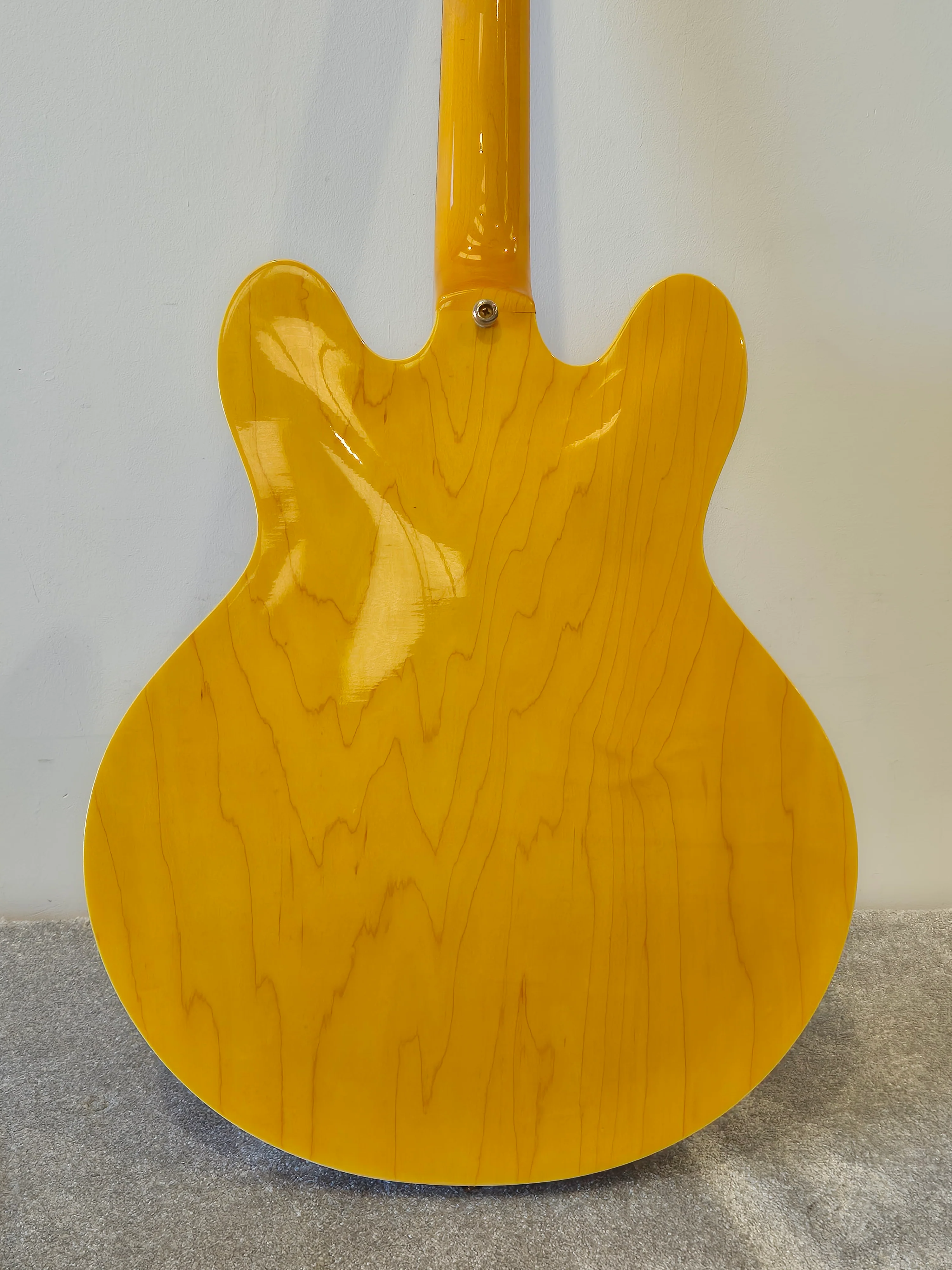 Epiphone Dot Deluxe Flame – Semi-Hollow Body Electric Guitar – Excellent w/ Stagg Soft Case - Image 10