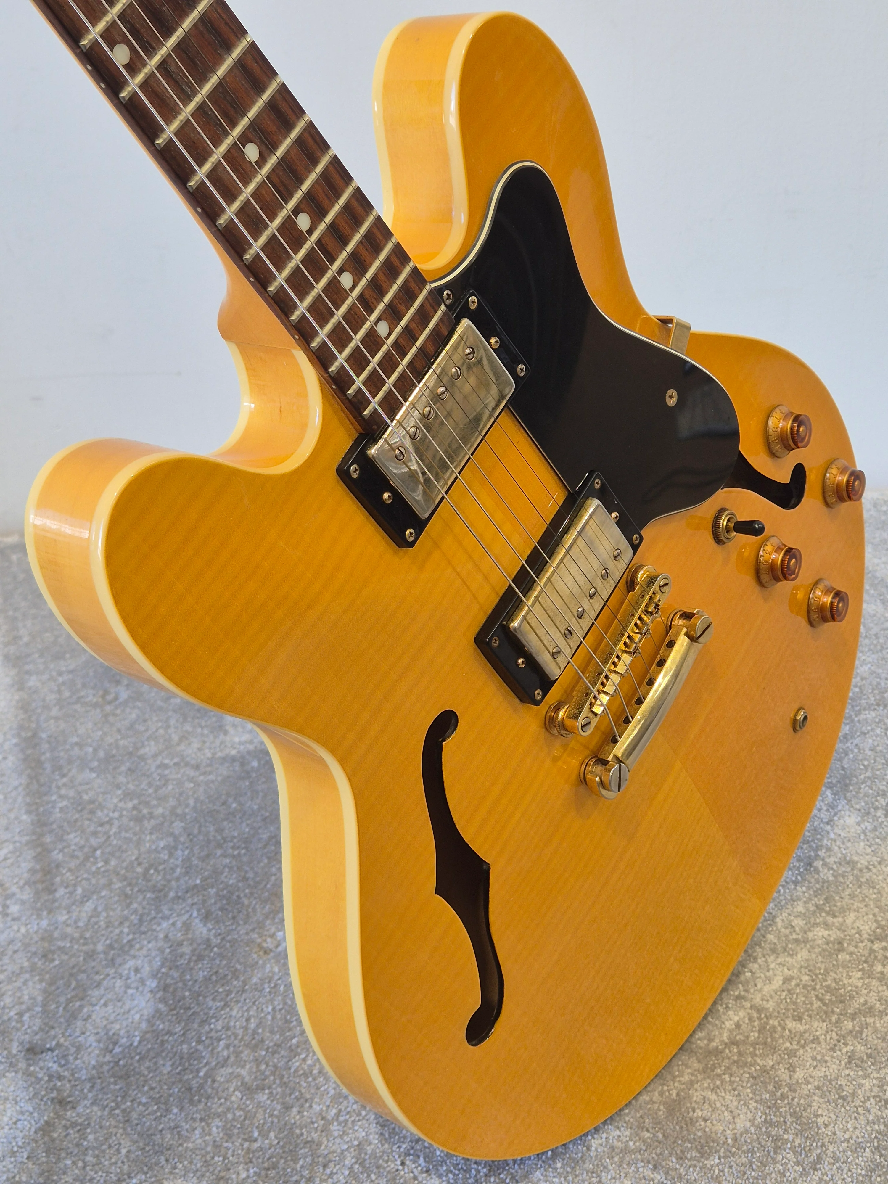 Epiphone Dot Deluxe Flame – Semi-Hollow Body Electric Guitar – Excellent w/ Stagg Soft Case - Image 13