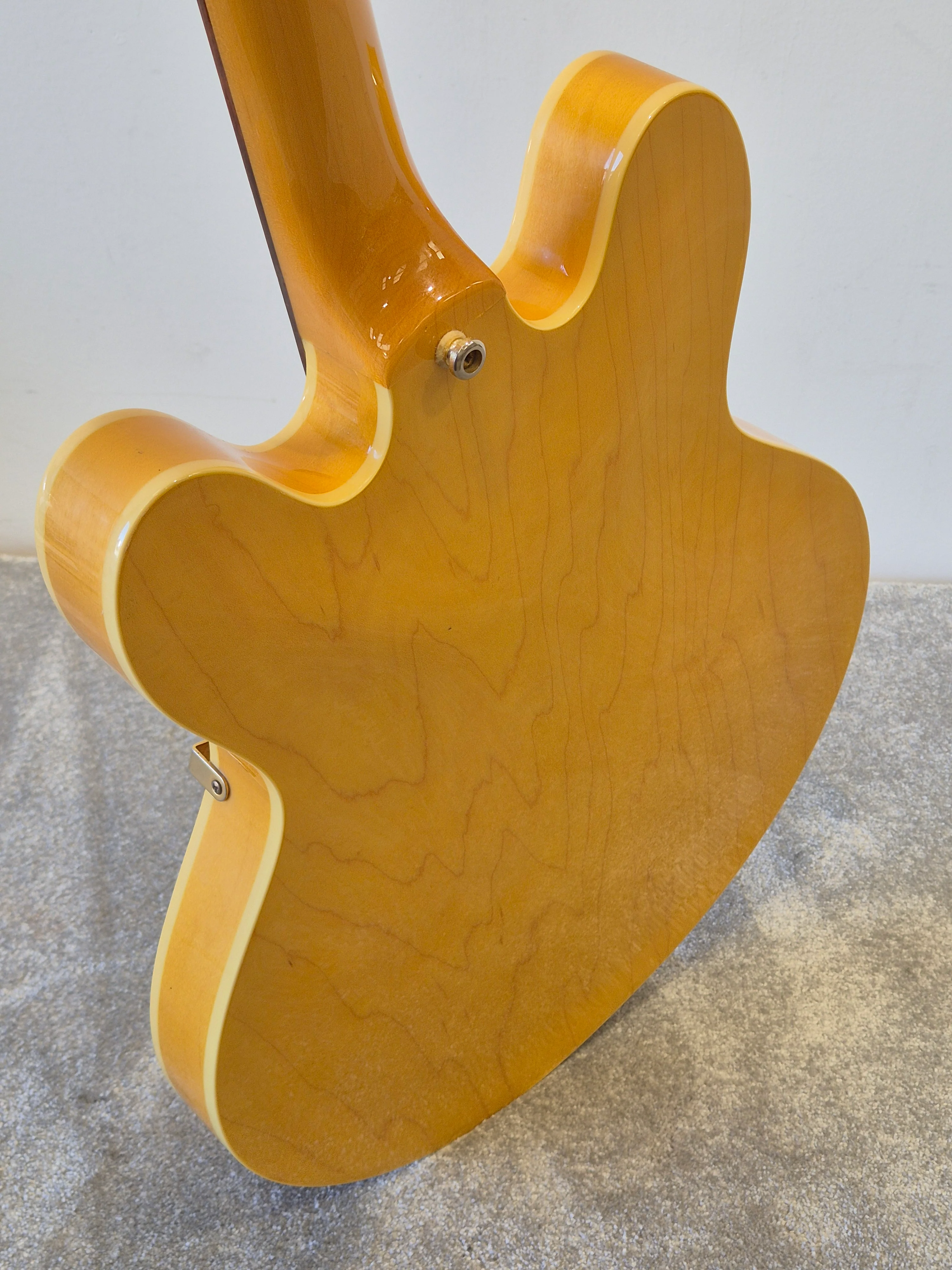 Epiphone Dot Deluxe Flame – Semi-Hollow Body Electric Guitar – Excellent w/ Stagg Soft Case - Image 14