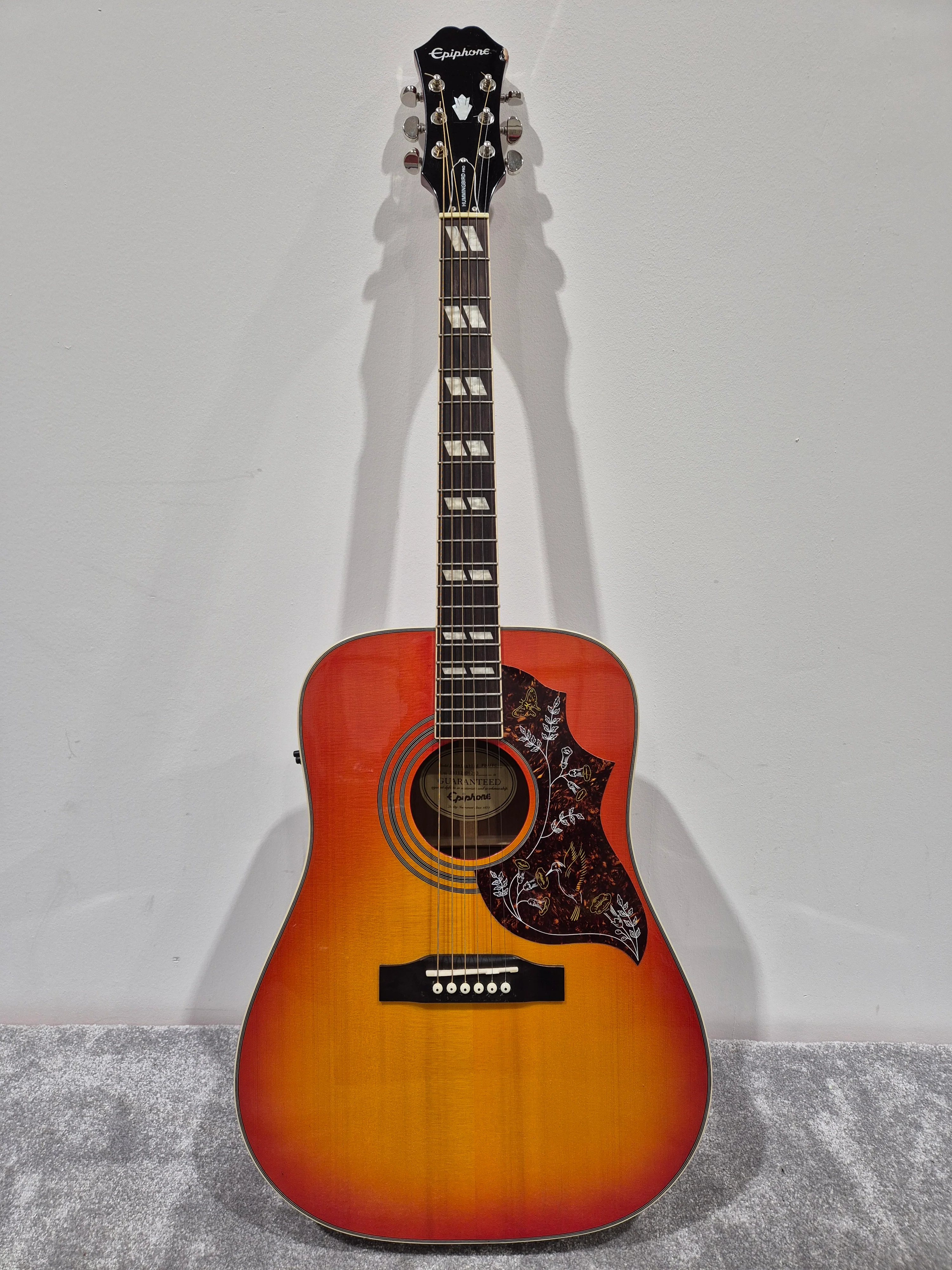 Epiphone Hummingbird Pro - Acoustic Guitar w/ Hard Case - Image 2
