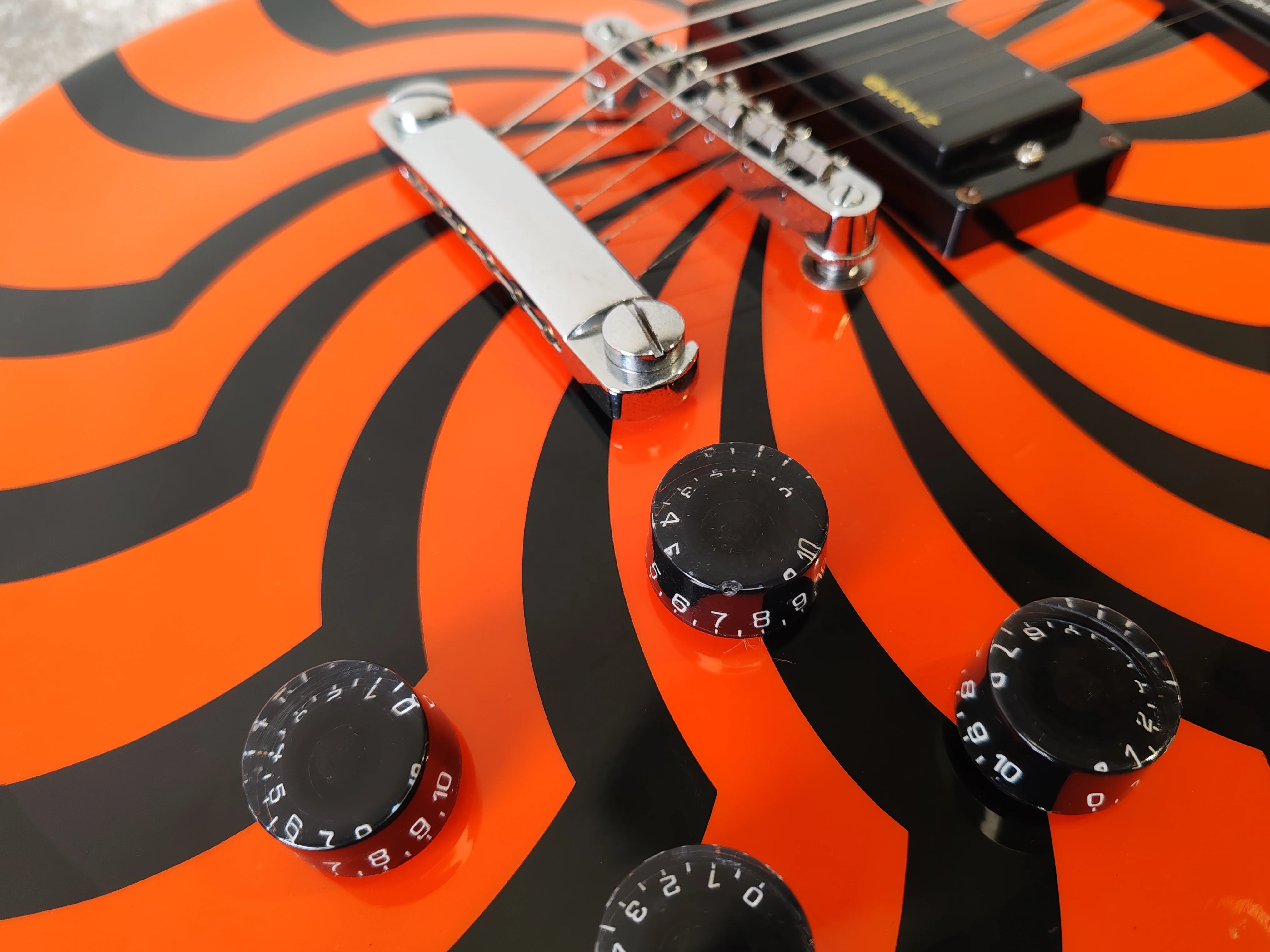 Epiphone Les Paul China 2010 - Zakk Wylde Signature Buzzsaw Electric Guitar - Very Good - Image 10