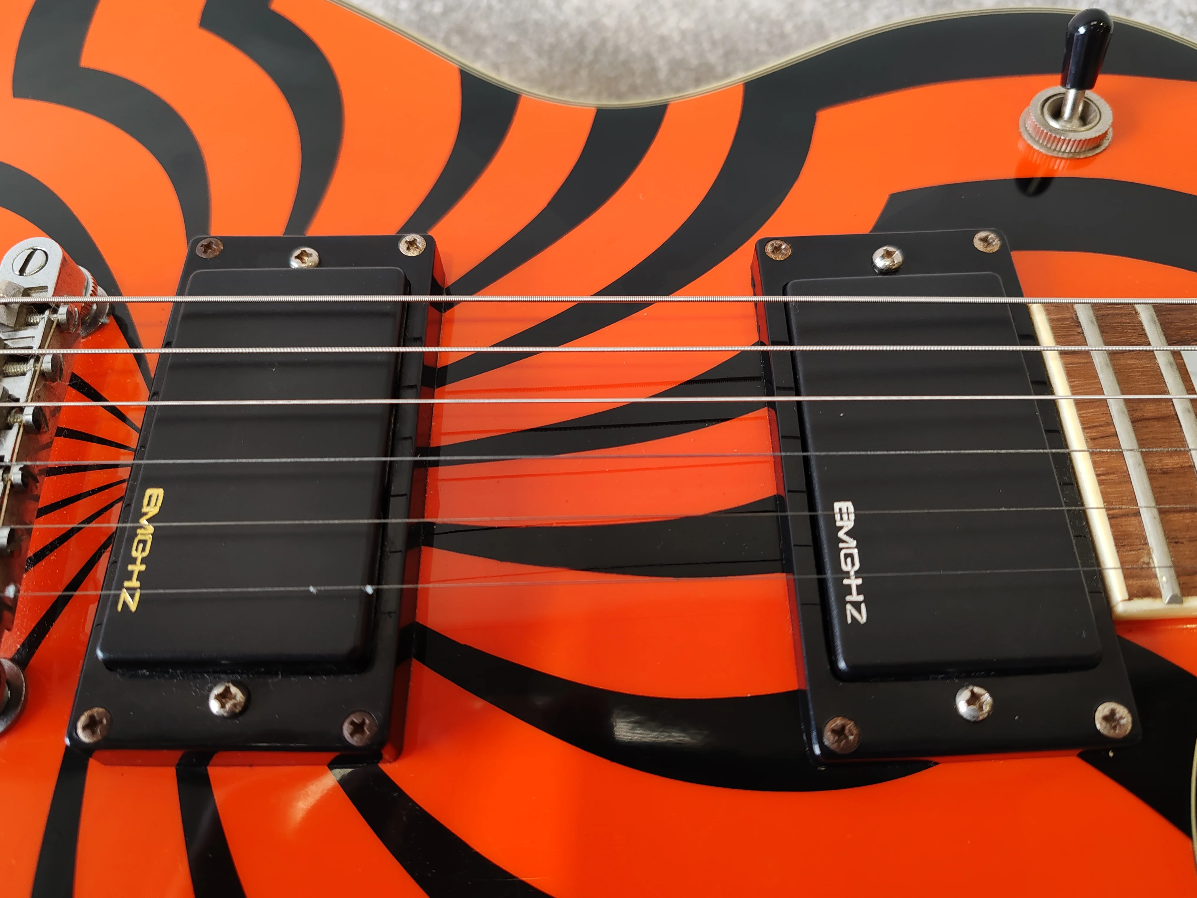 Epiphone Les Paul China 2010 - Zakk Wylde Signature Buzzsaw Electric Guitar - Very Good - Image 13