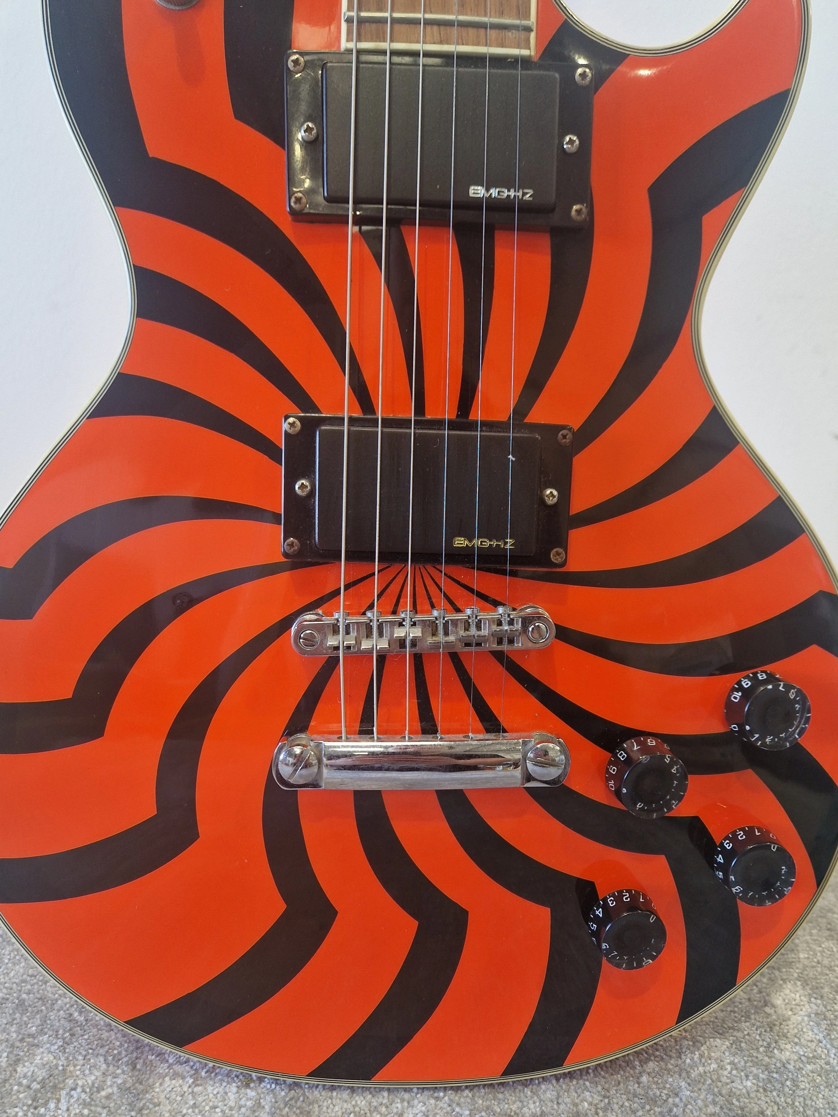 Epiphone Les Paul China 2010 - Zakk Wylde Signature Buzzsaw Electric Guitar - Very Good - Image 3