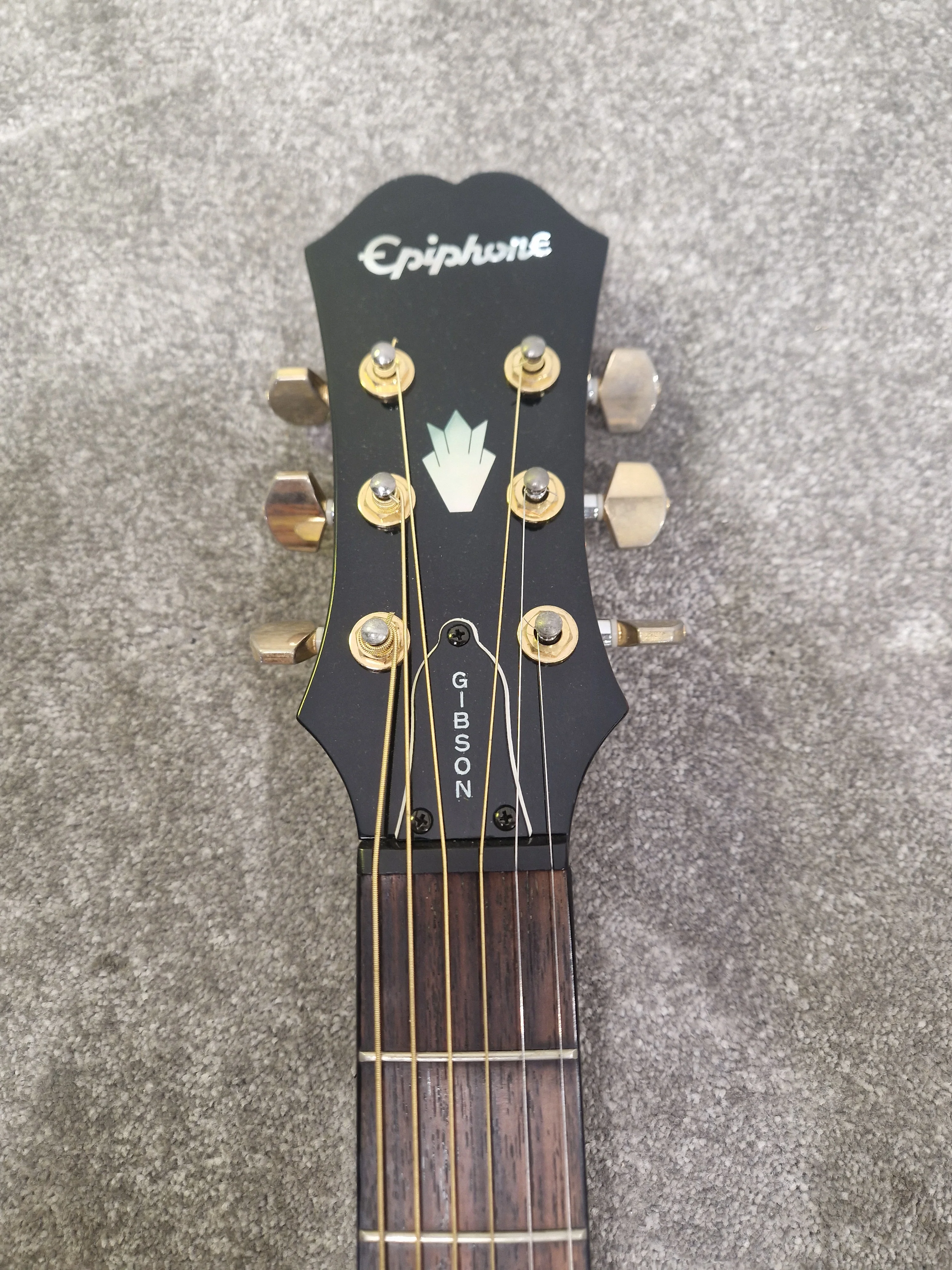 Epiphone PR-5E/V (Korea) - Solid body Electric Guitar, Mahogany Body - Excellent - Image 6