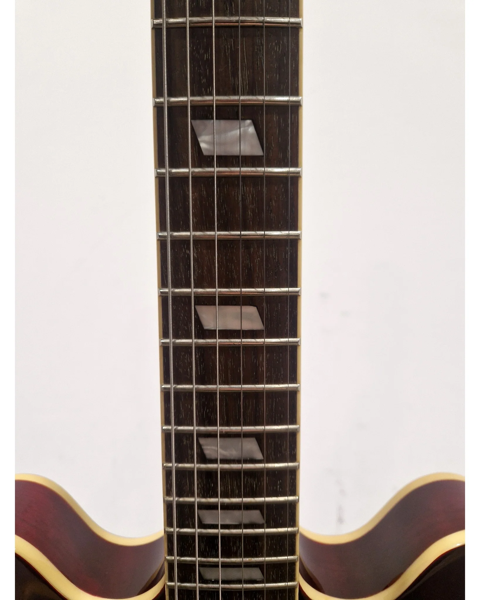 Epiphone Riviera P93 - Semi-Hollow Electric Guitar - Dark Red - Excellent w/ Hard Case - Image 11