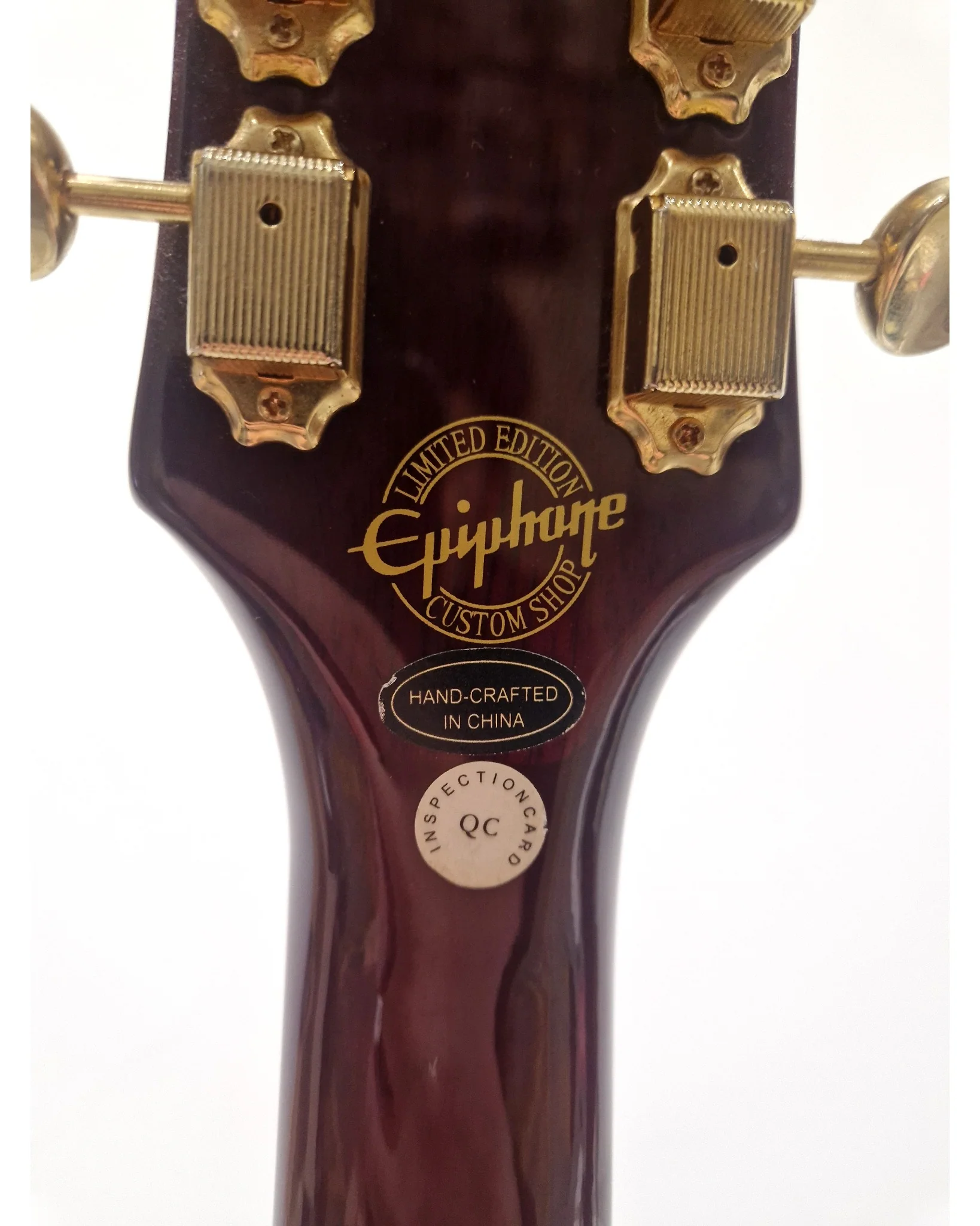 Epiphone Riviera P93 - Semi-Hollow Electric Guitar - Dark Red - Excellent w/ Hard Case - Image 13