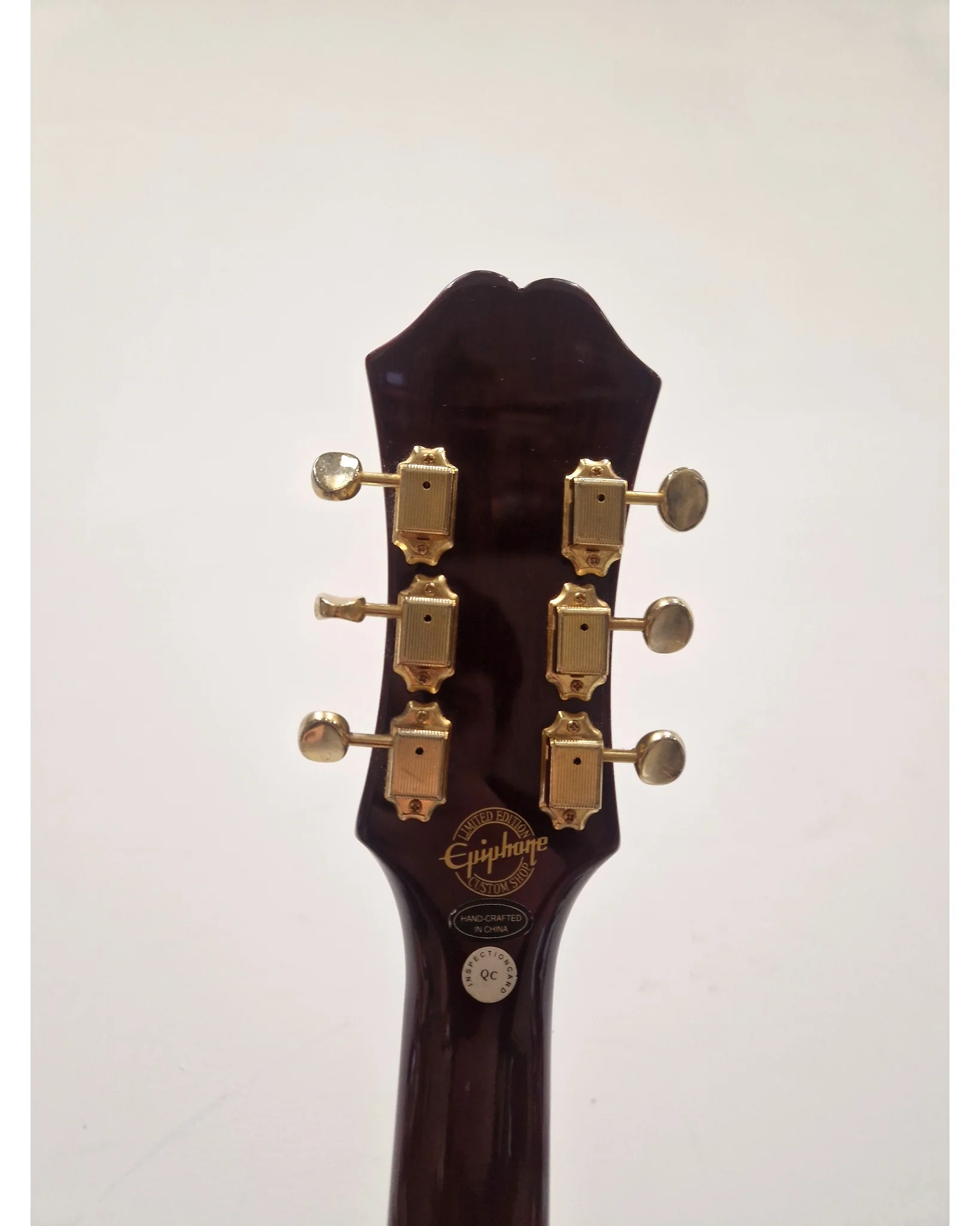 Epiphone Riviera P93 - Semi-Hollow Electric Guitar - Dark Red - Excellent w/ Hard Case - Image 14