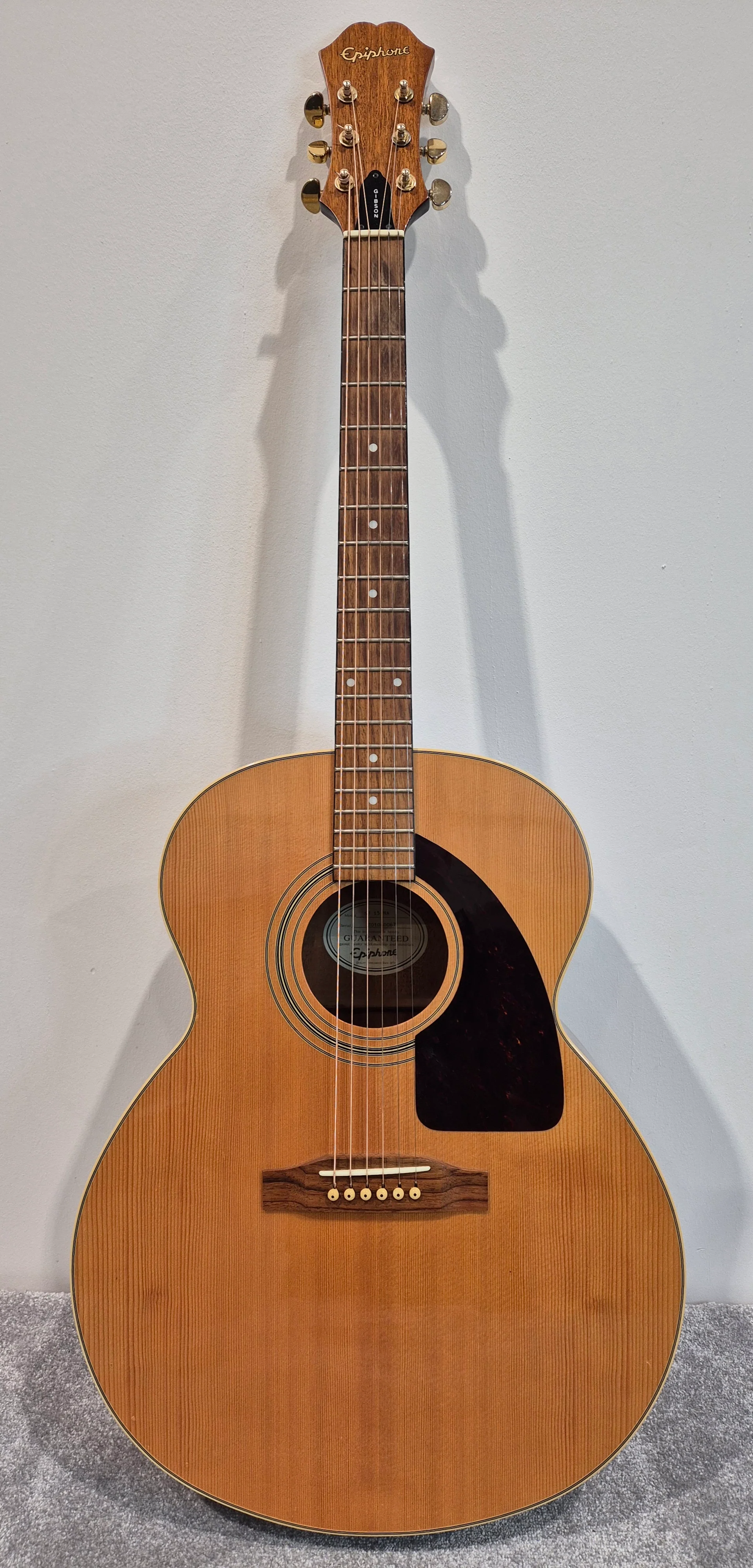 Epiphone SJ 15 NA - Semi Jumbo Acoustic Guitar w/ Soft Gig Bag - Image 2
