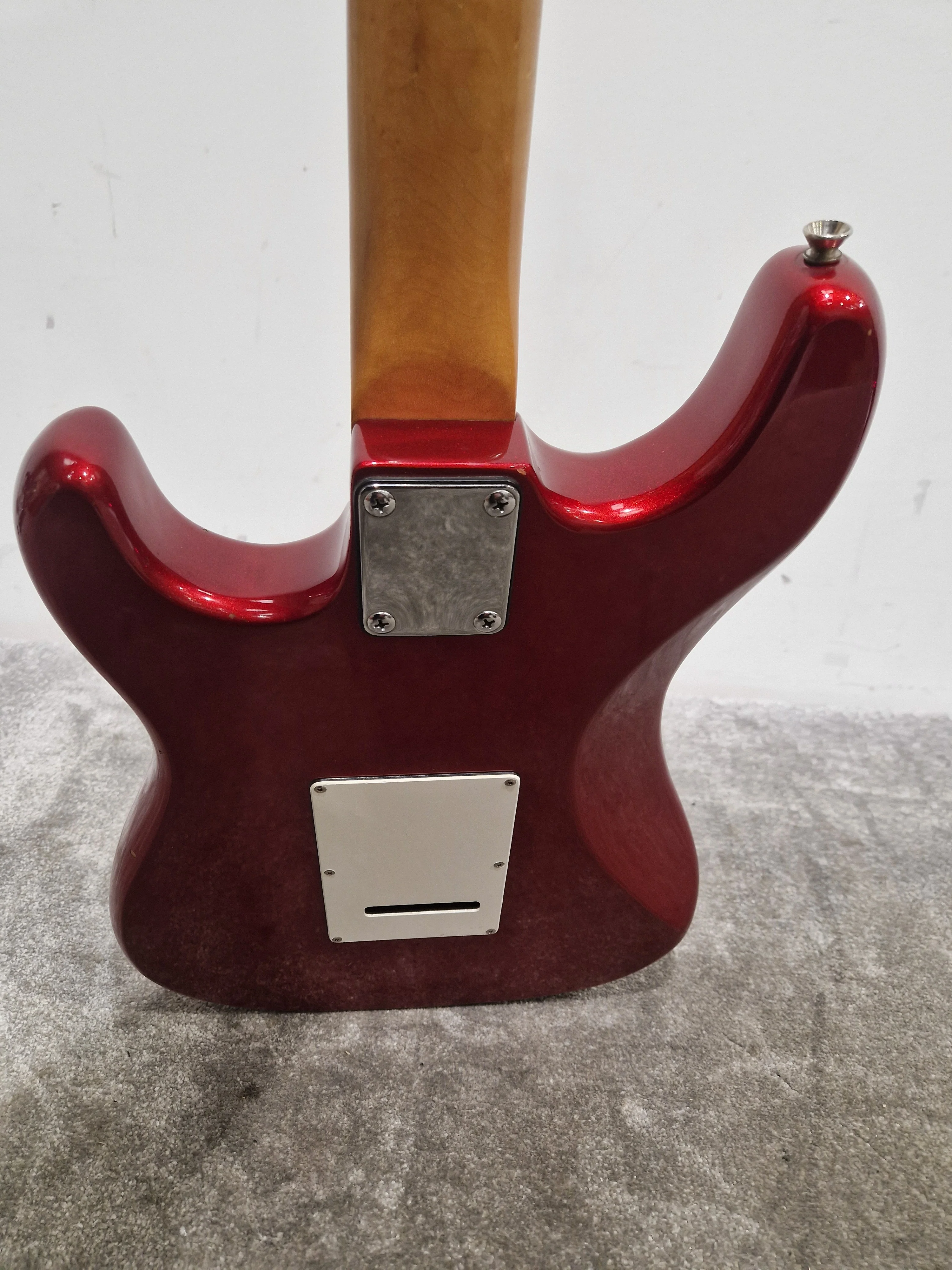 Epiphone Stratocaster Style - Electric Guitar - Red - Good w/ Hard Case - Image 14
