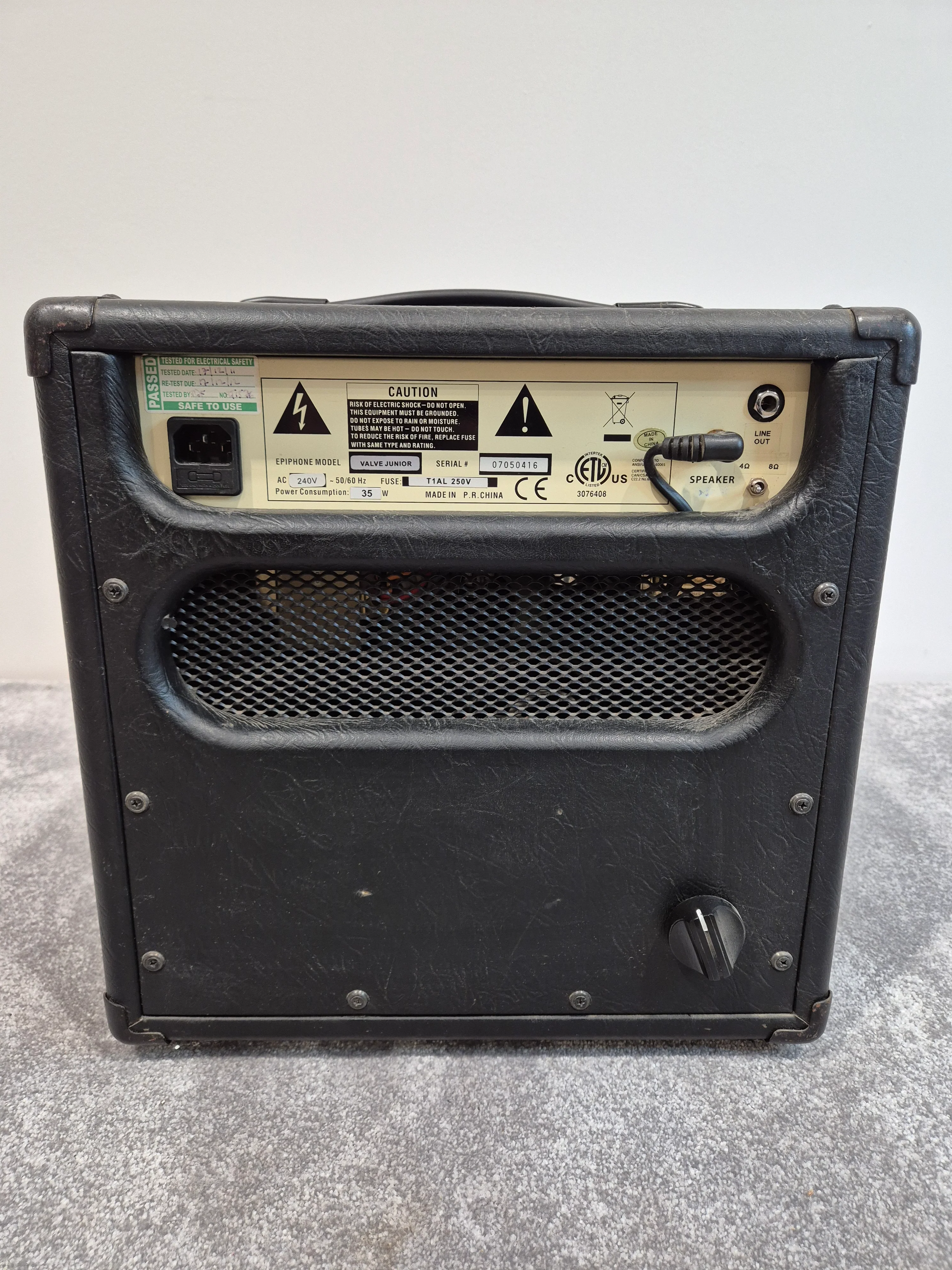 Epiphone Valve Junior - 5-Watt - Electric Guitar Amplifier - Image 4