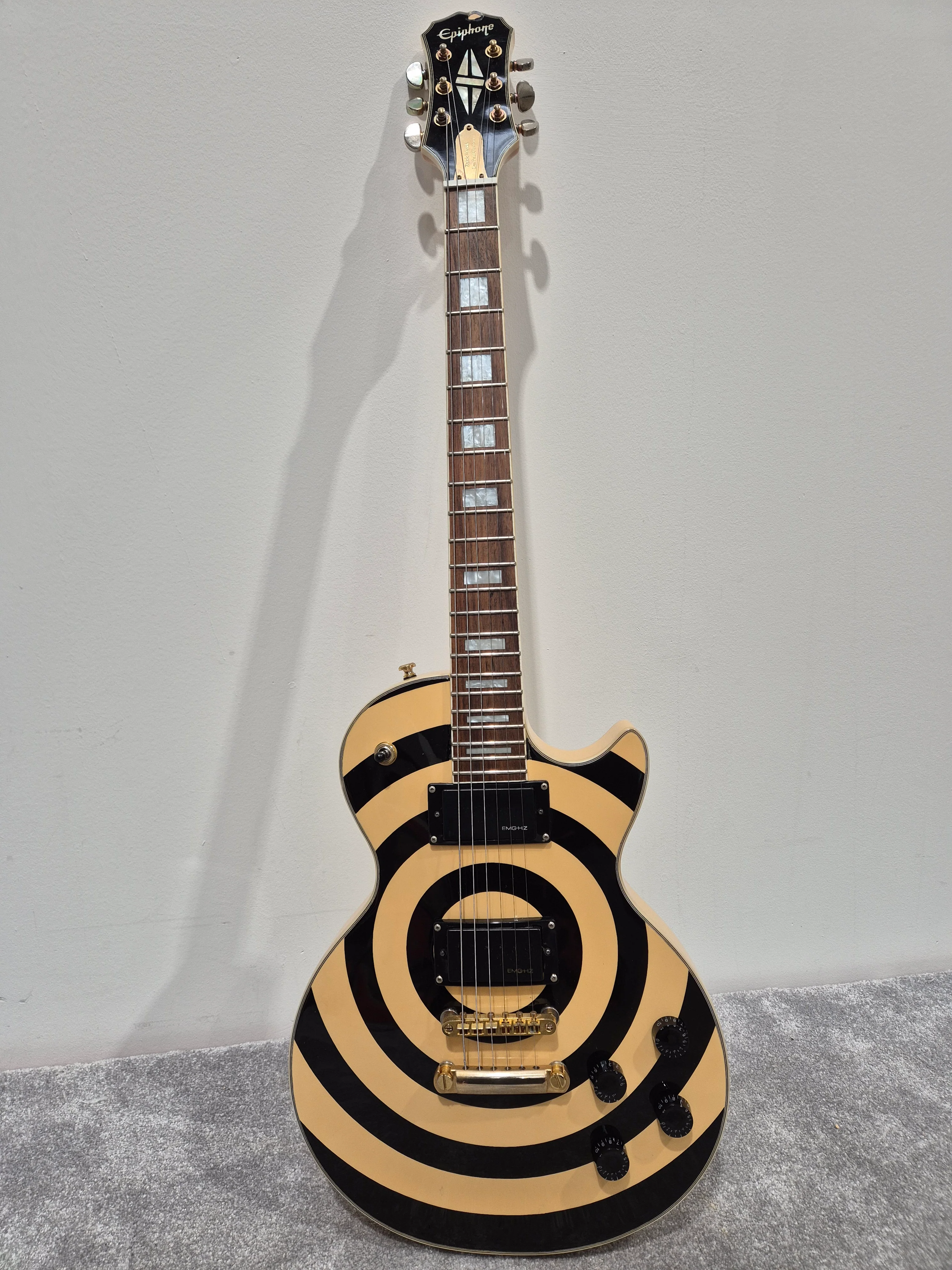 Epiphone Zakk Wild Les Paul Custom - Electric Guitar - Professional Setup - Image 2