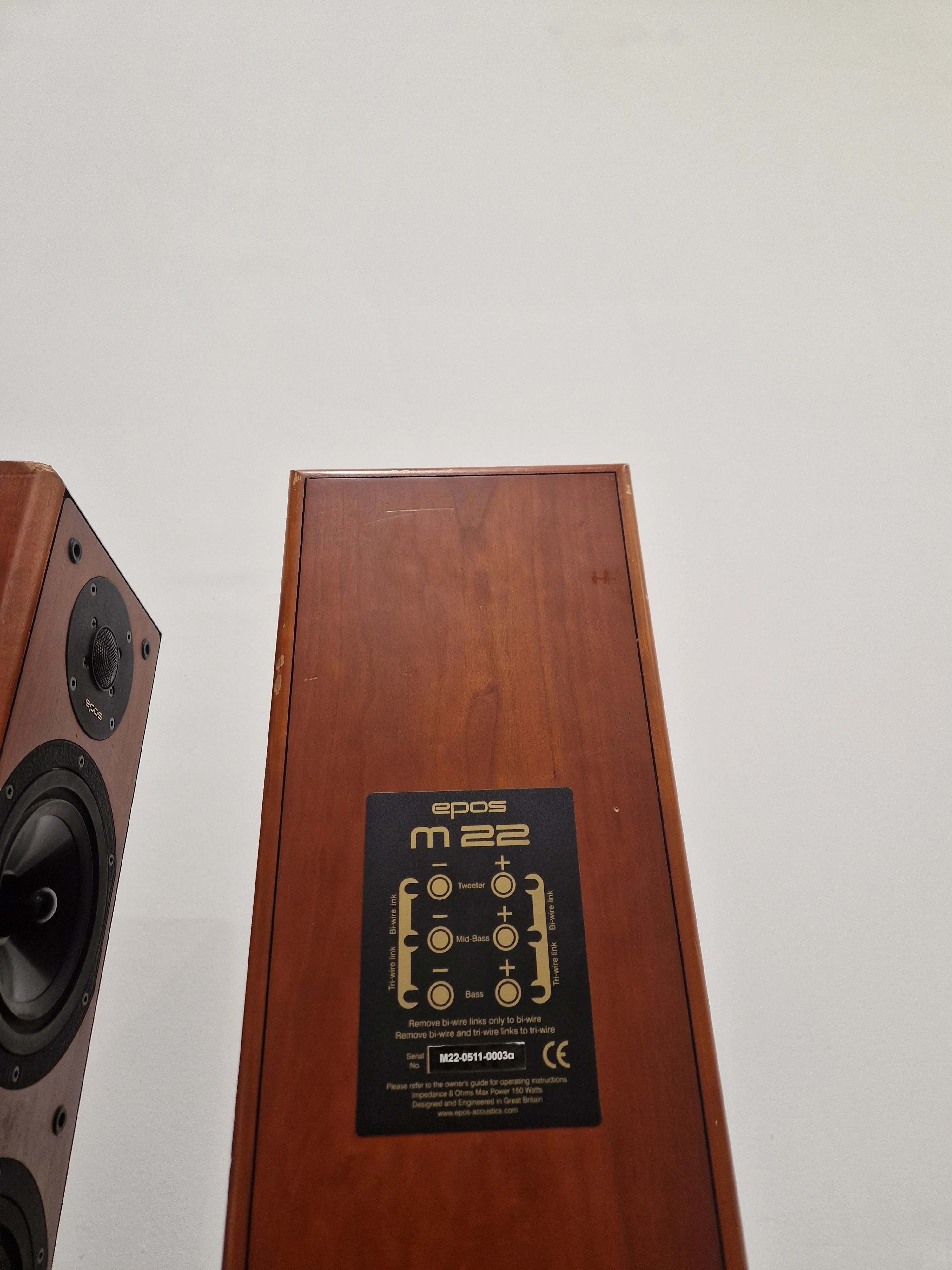 EPOS M-22 HI-FI Speaker Pair - High-Fidelity Audio - Good - Image 18