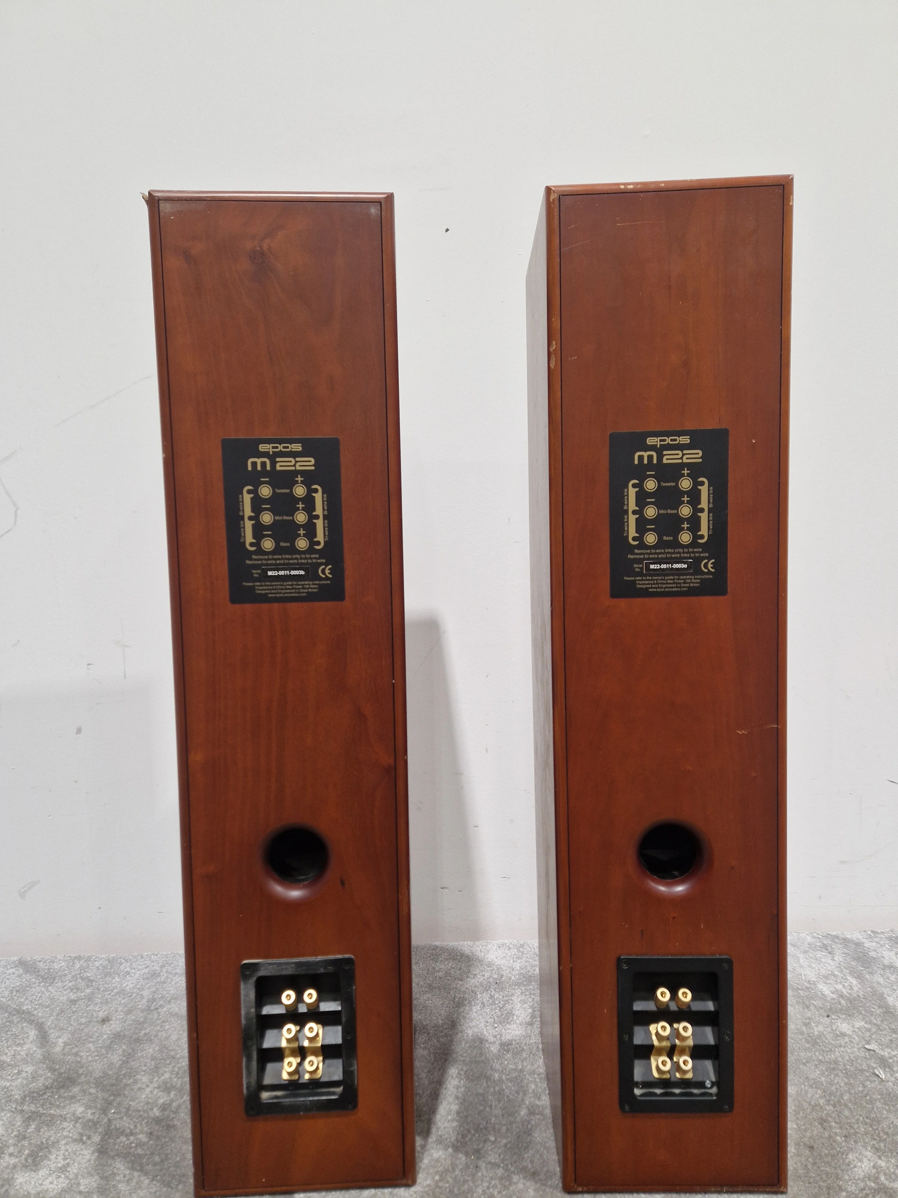 EPOS M-22 HI-FI Speaker Pair - High-Fidelity Audio - Good - Image 8