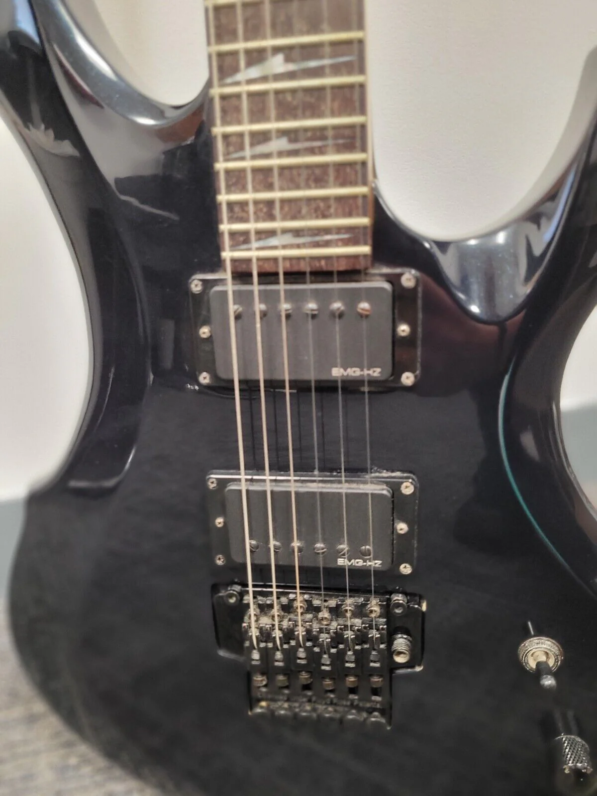 ESP Ltd F 200 Black Satin Electric Guitar - Free UK Shipping - Image 3