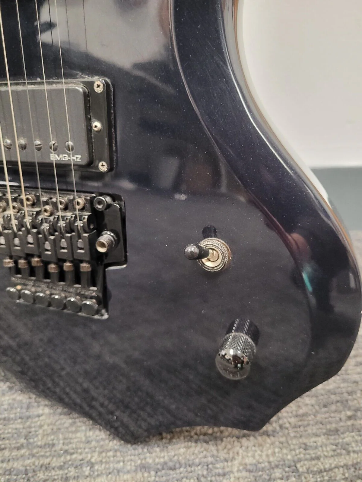 ESP Ltd F 200 Black Satin Electric Guitar - Free UK Shipping - Image 4