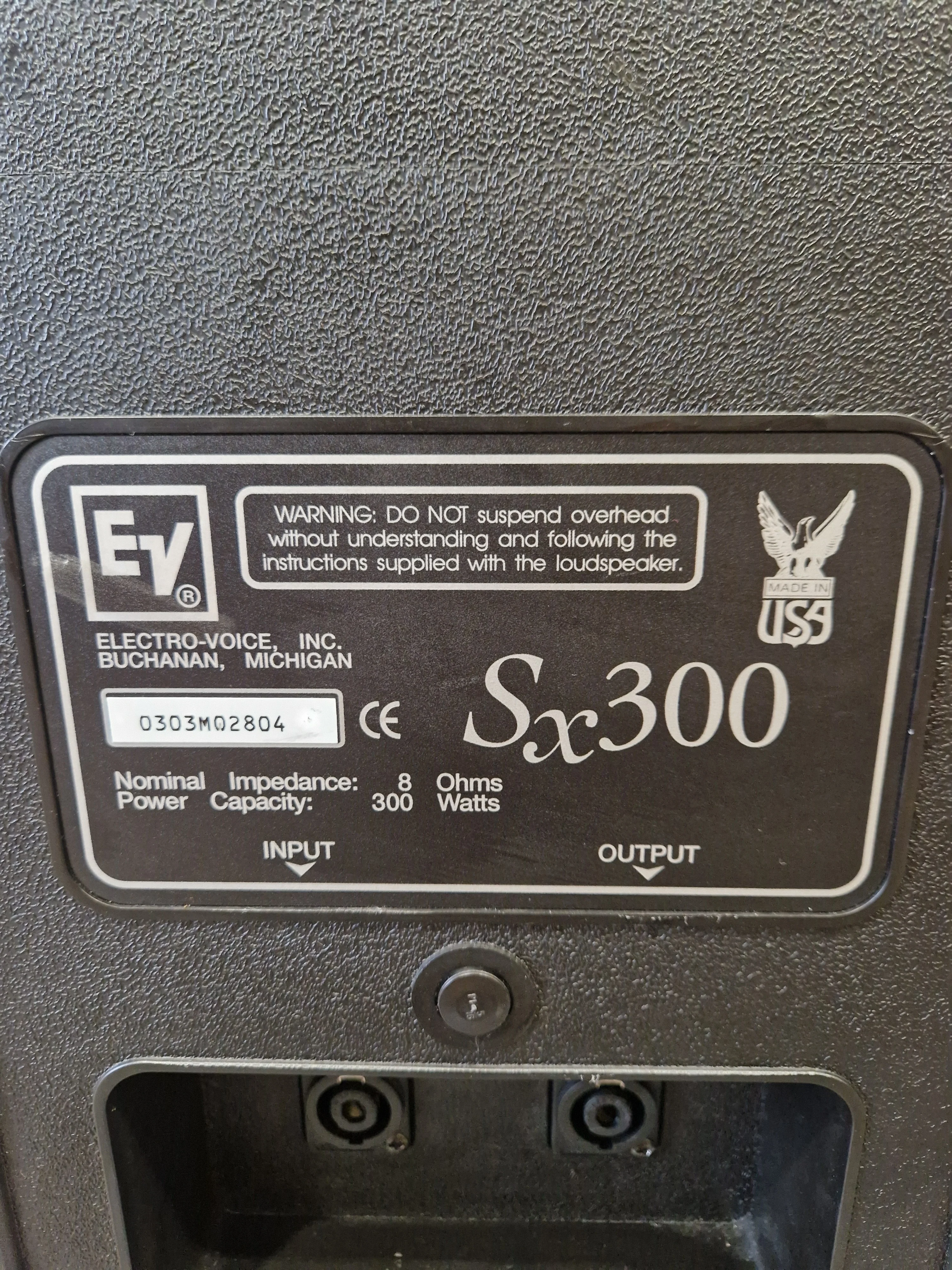 EV SX 300 Pair on Speakers - Professional Grade, High Output - Excellent - Image 11