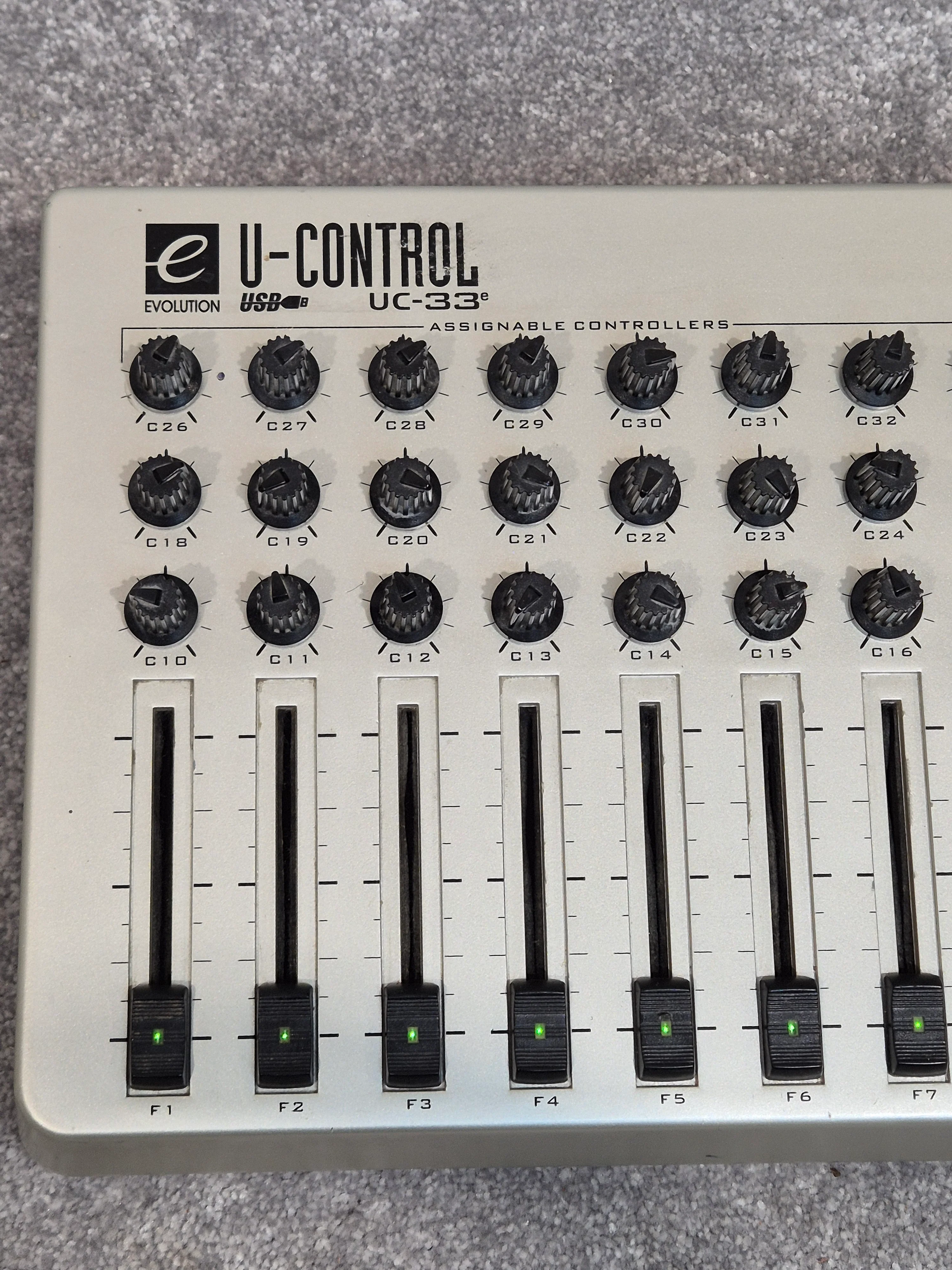 Evolution UC33 - PC/MIDI Hardware Controller - Image 3