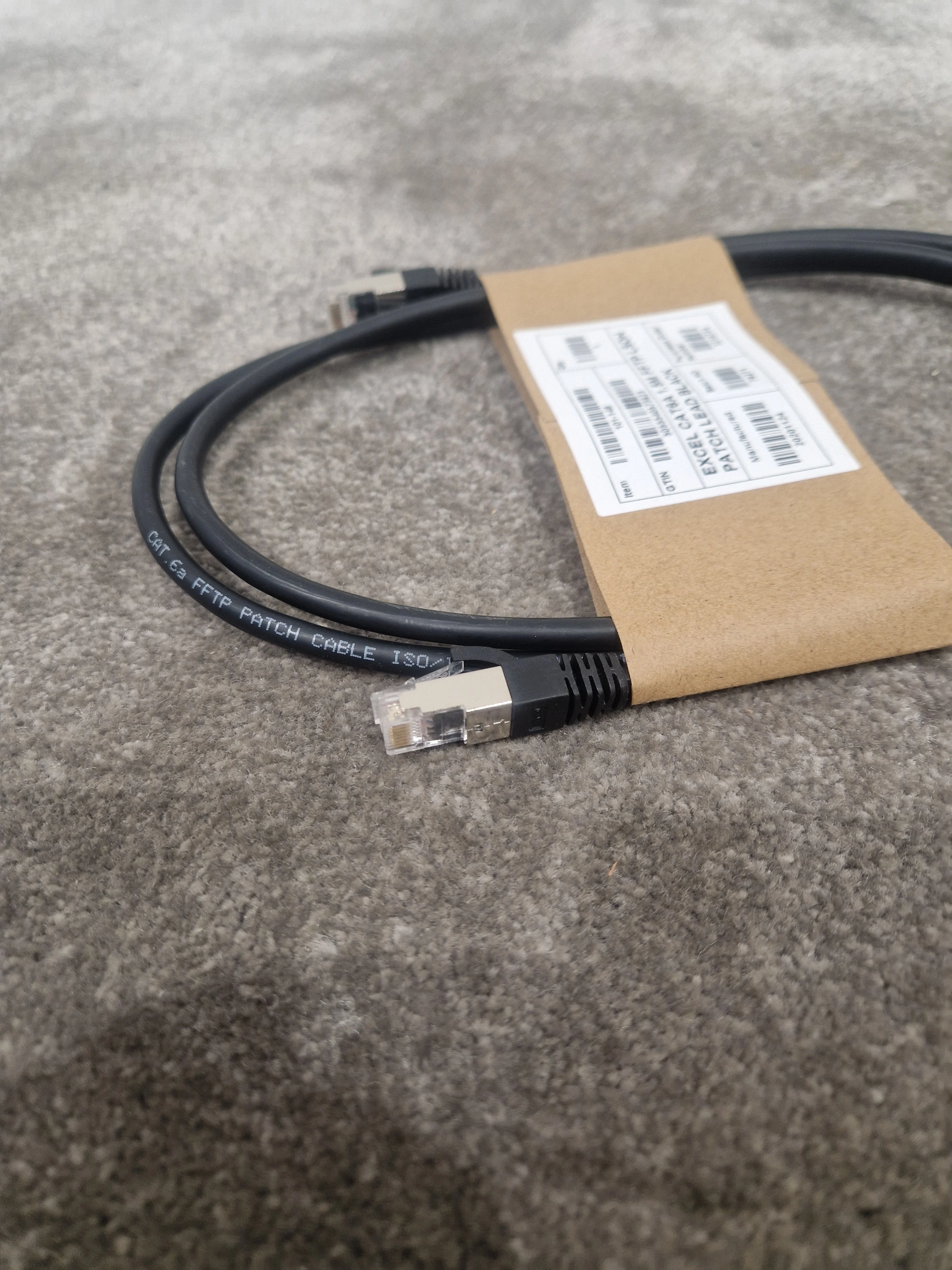 Excel CAT6A 1.5M Ethernet Cable - High-Speed Data Transfer - Excellent w/ Original packet - Image 3