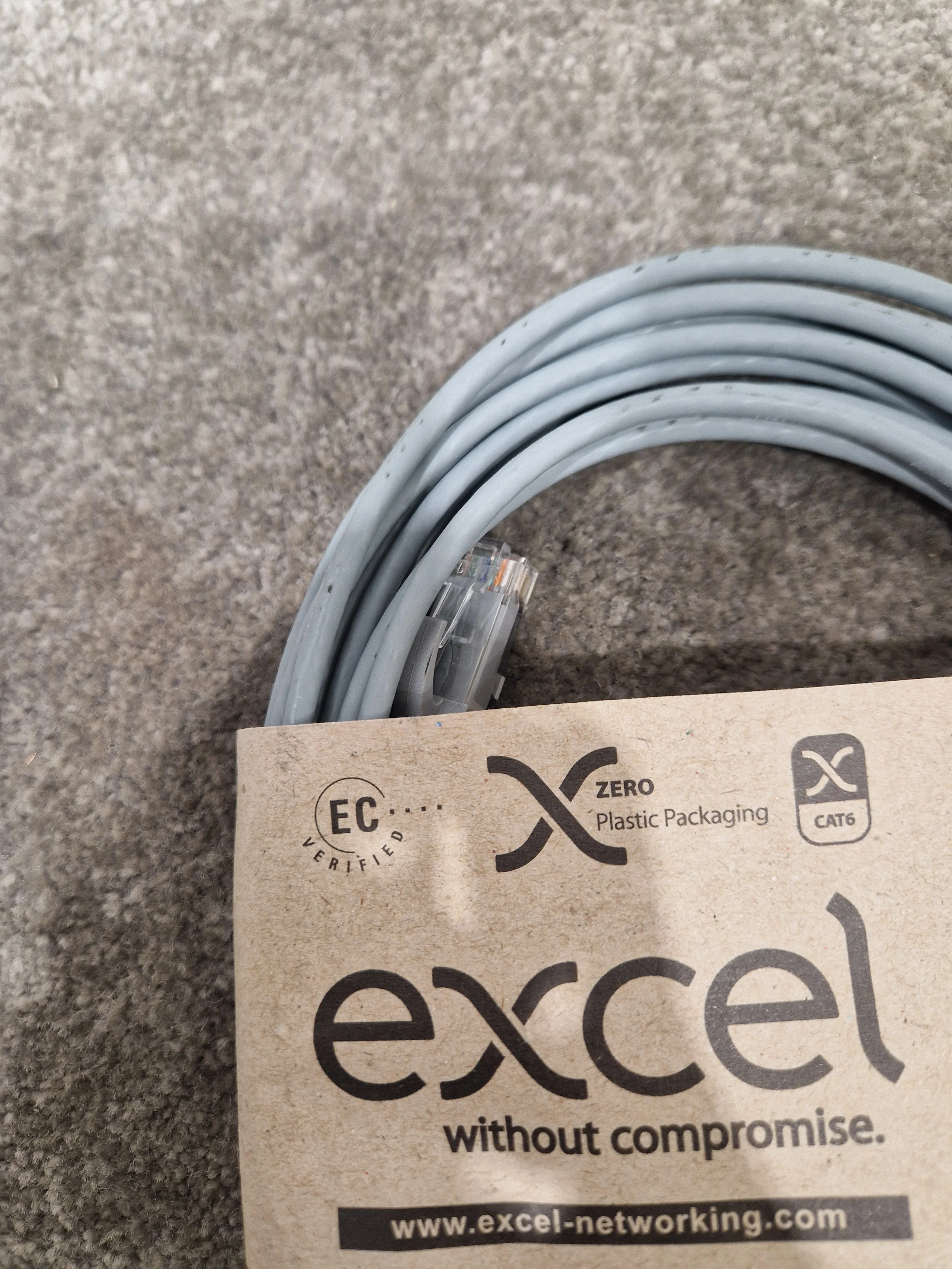 Excel CAT6A 5M Ethernet Cable Grey - High-Speed Data Transfer - Excellent - Image 5