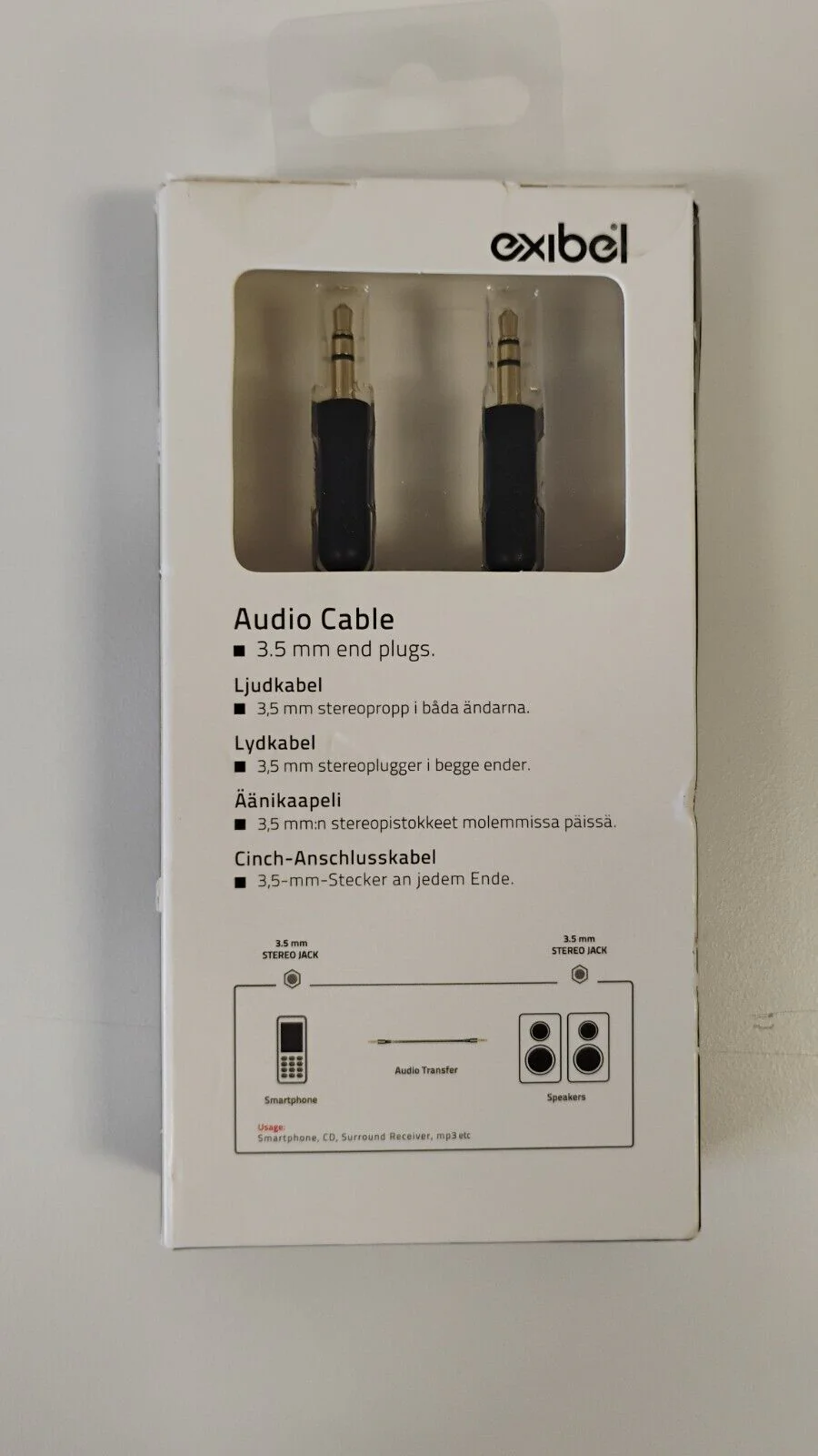 Exibel 3.5mm Jack Stereo Audio Cable - 3m - Image 3