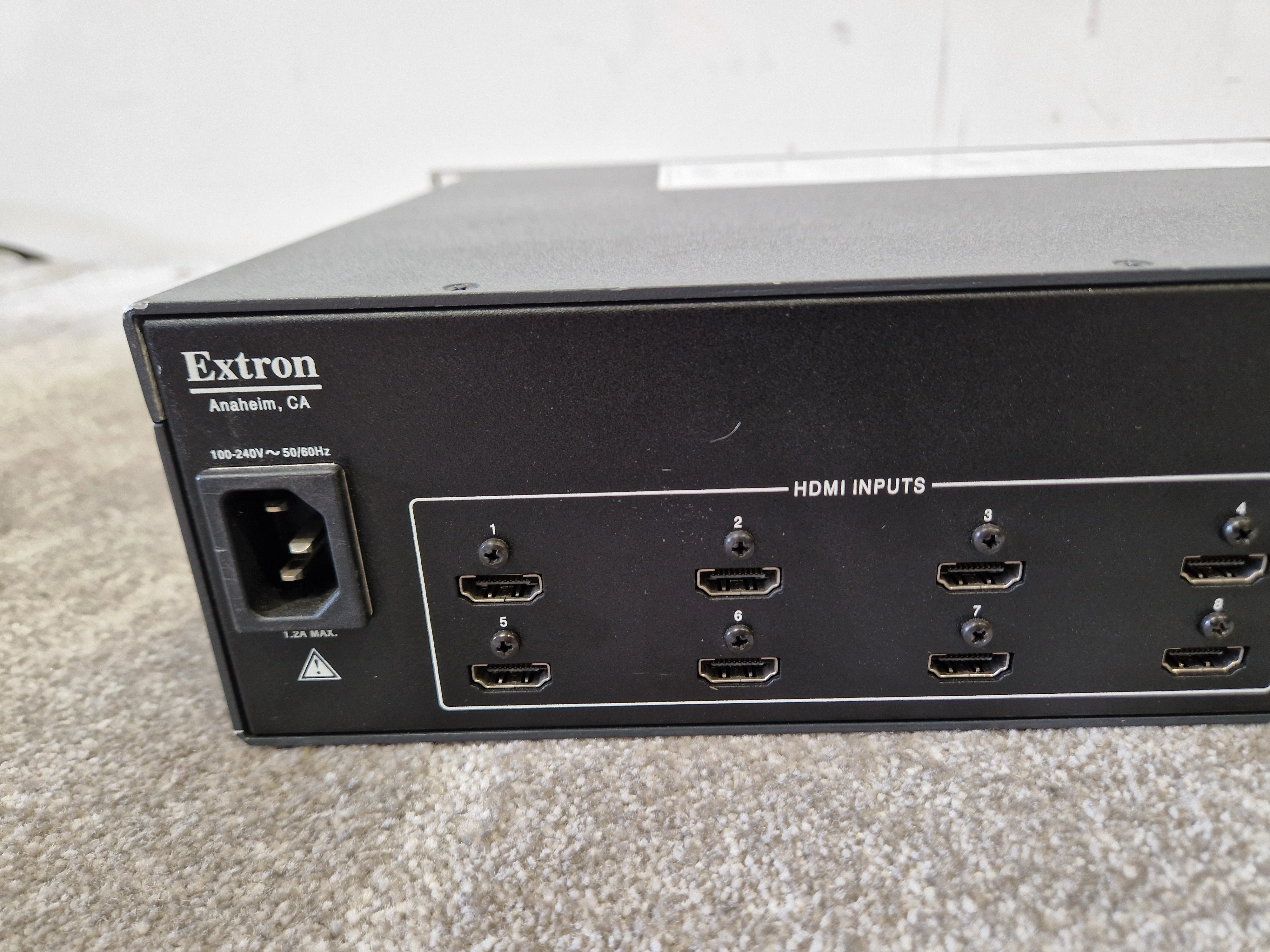 Extron DXP Series 8 In 8 Out Digital Crosspoint Matrix Switcher - Good Condition - Image 10
