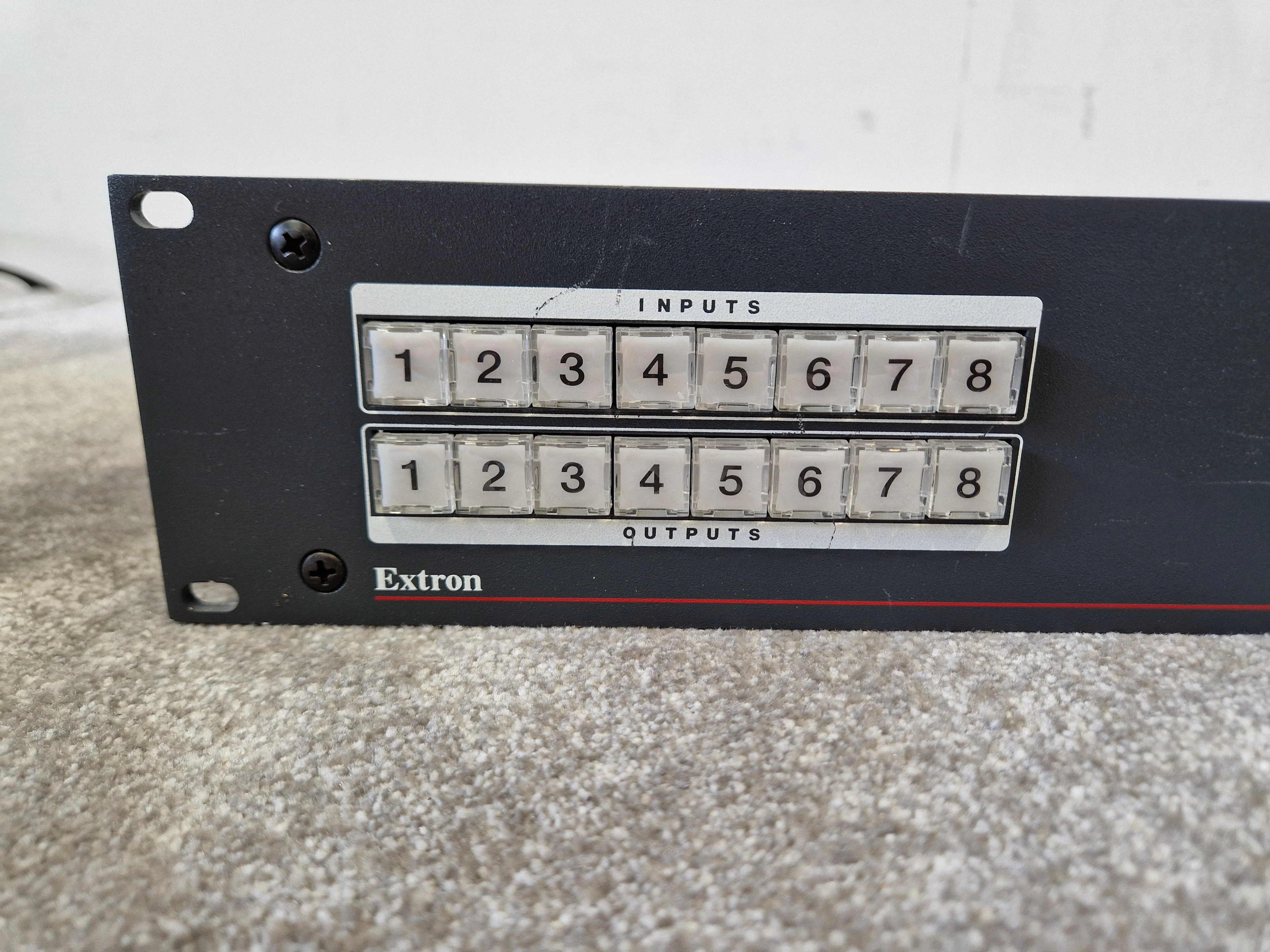 Extron DXP Series 8 In 8 Out Digital Crosspoint Matrix Switcher - Good Condition - Image 2