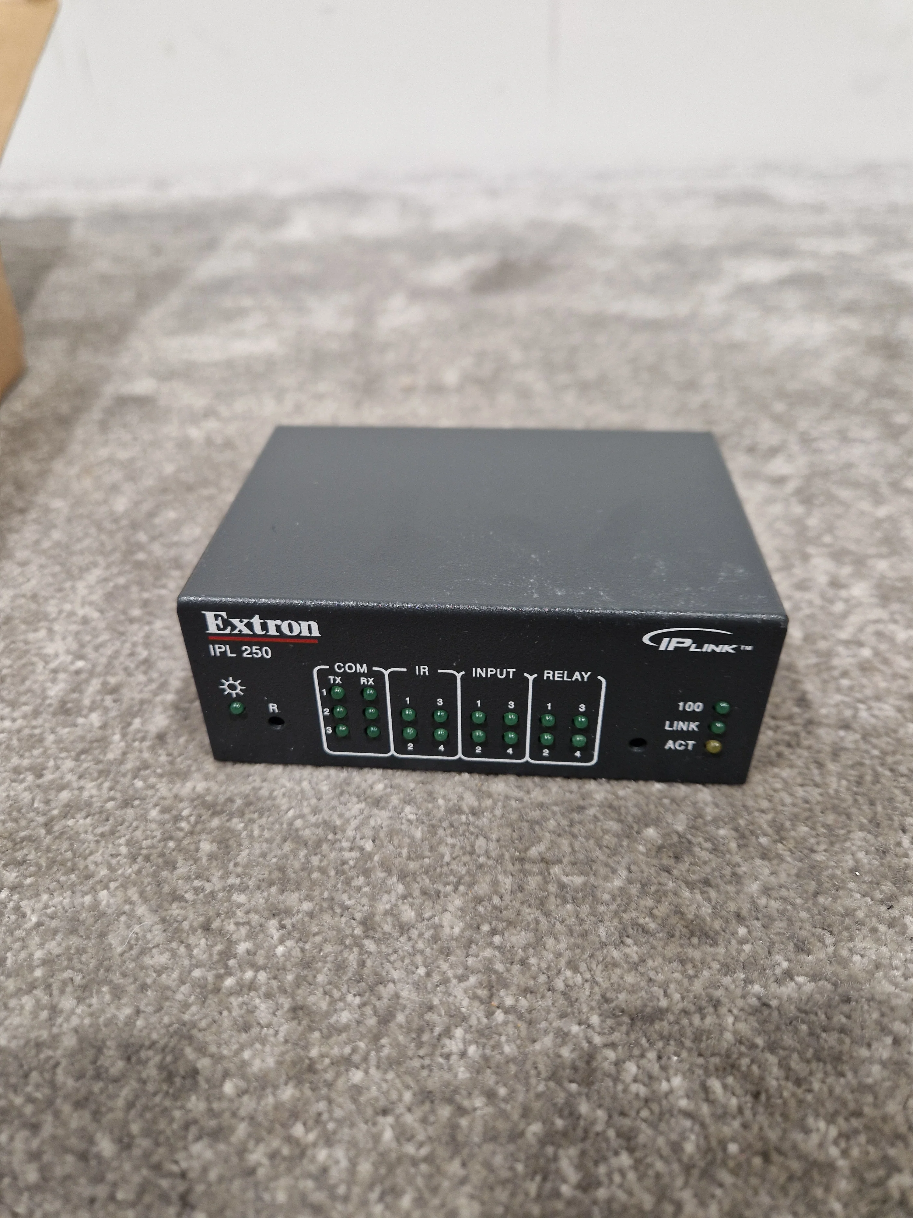 Extron IPL 250 - IP Link Control Processor - Open Box w/ Original Box & Power Supply & Manuals & Certification - Image 3