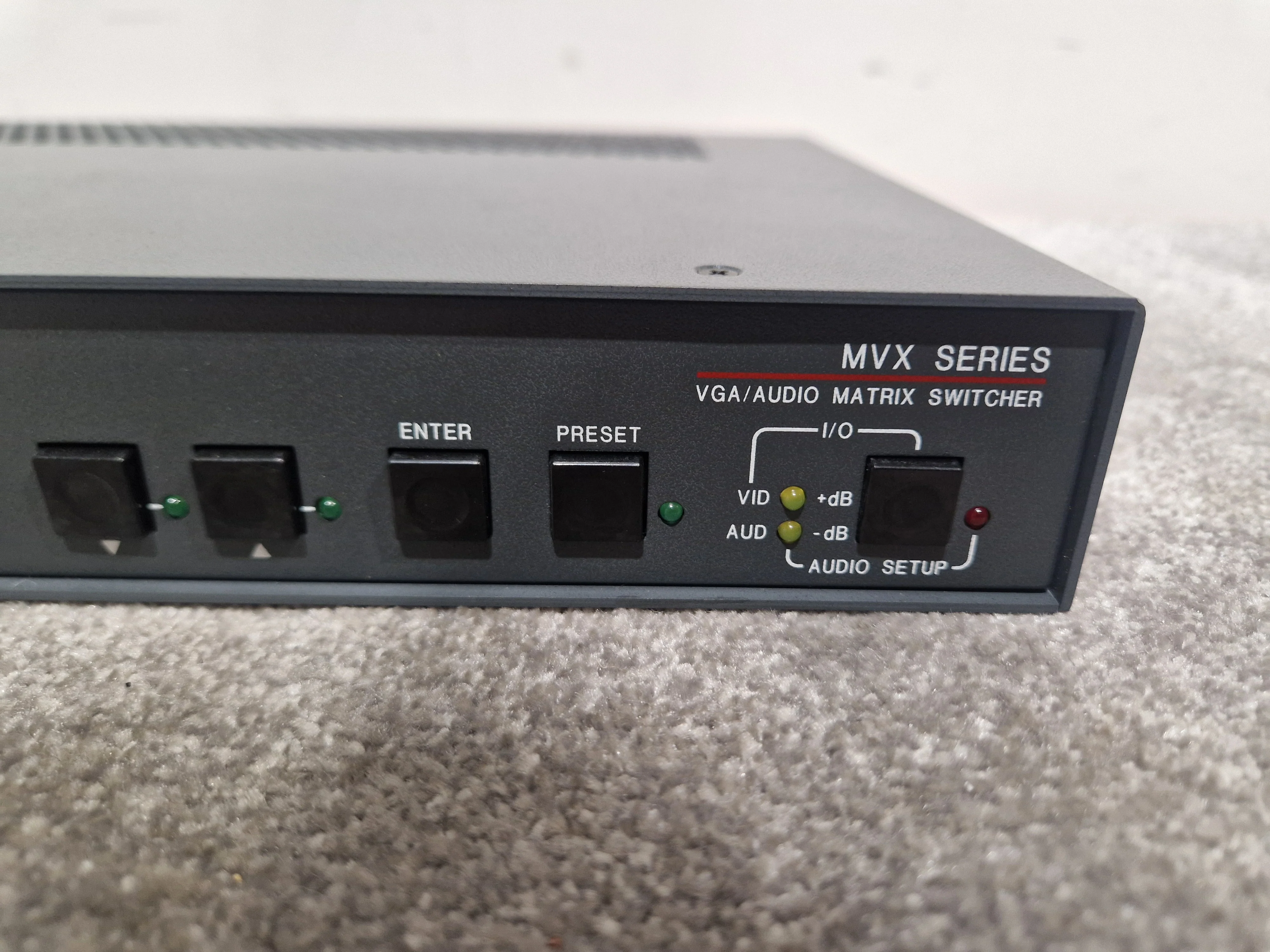 Extron MVX 44 Vga A Matrix Switcher - 4x4 VGA Matrix, High Resolution - Excellent w/ Original Box & Power Supply & Manuals - Image 10