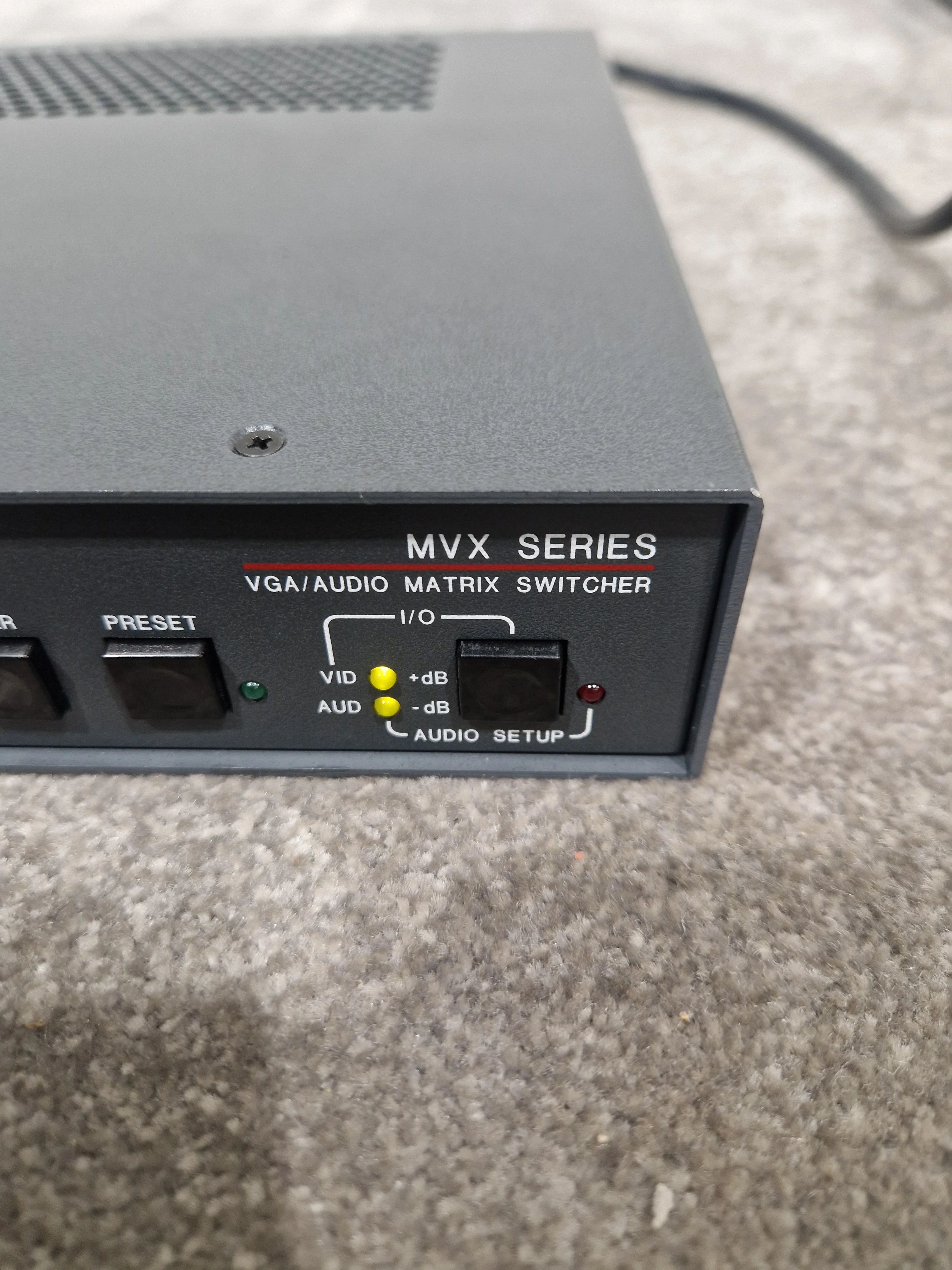Extron MVX 44 Vga A Matrix Switcher - 4x4 VGA Matrix, High Resolution - Excellent w/ Original Box & Power Supply & Manuals - Image 5