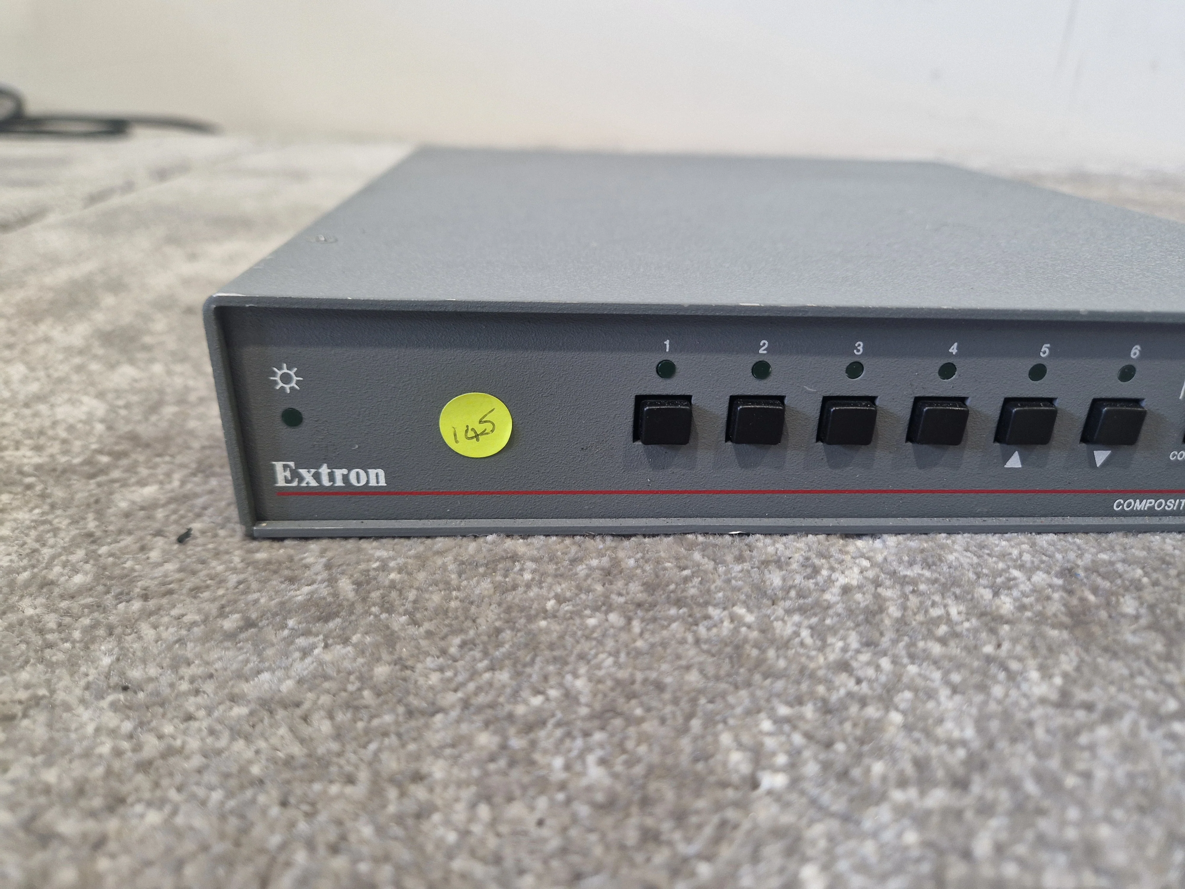 Extron SW6 AV MX Composite Switcher – 6x2 Video/Audio – Good - Image 4