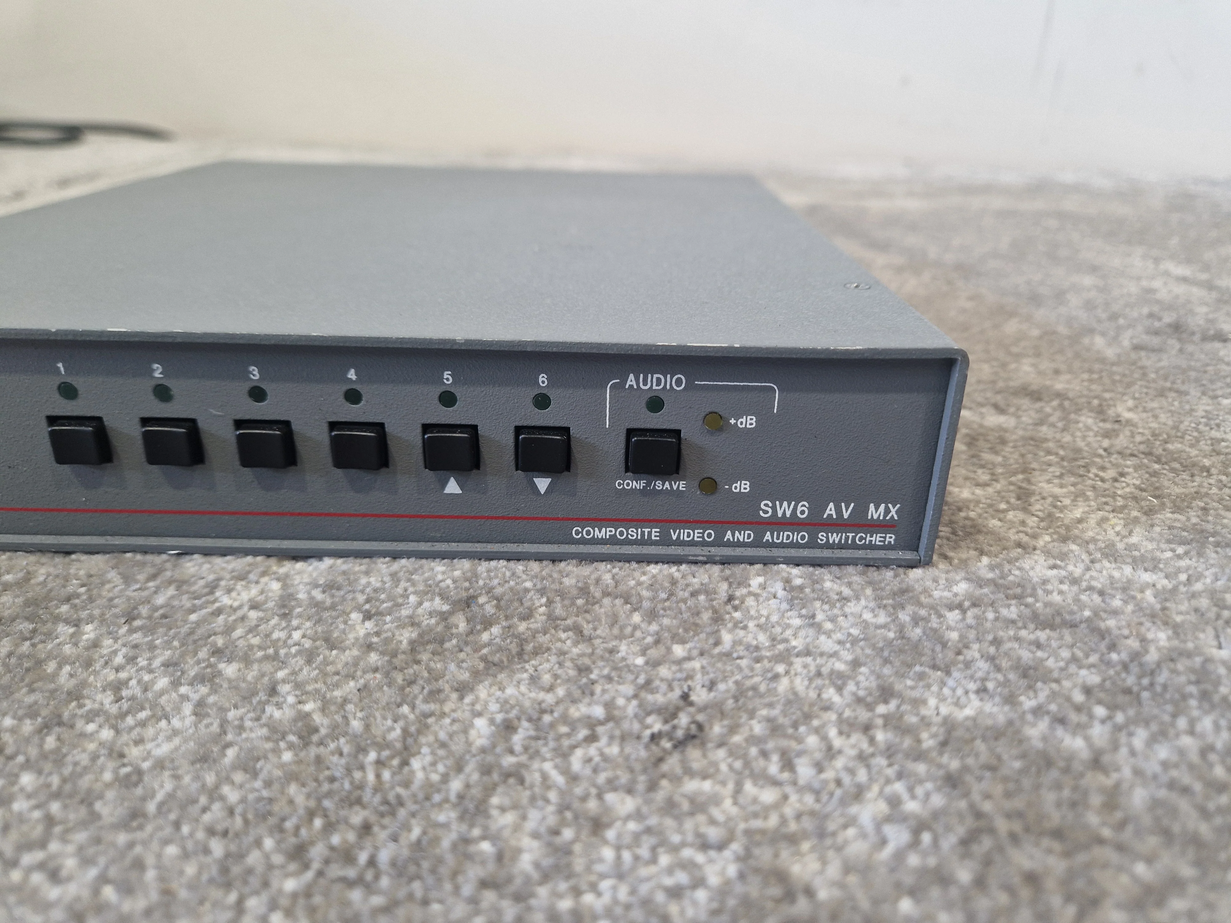Extron SW6 AV MX Composite Switcher – 6x2 Video/Audio – Good - Image 5