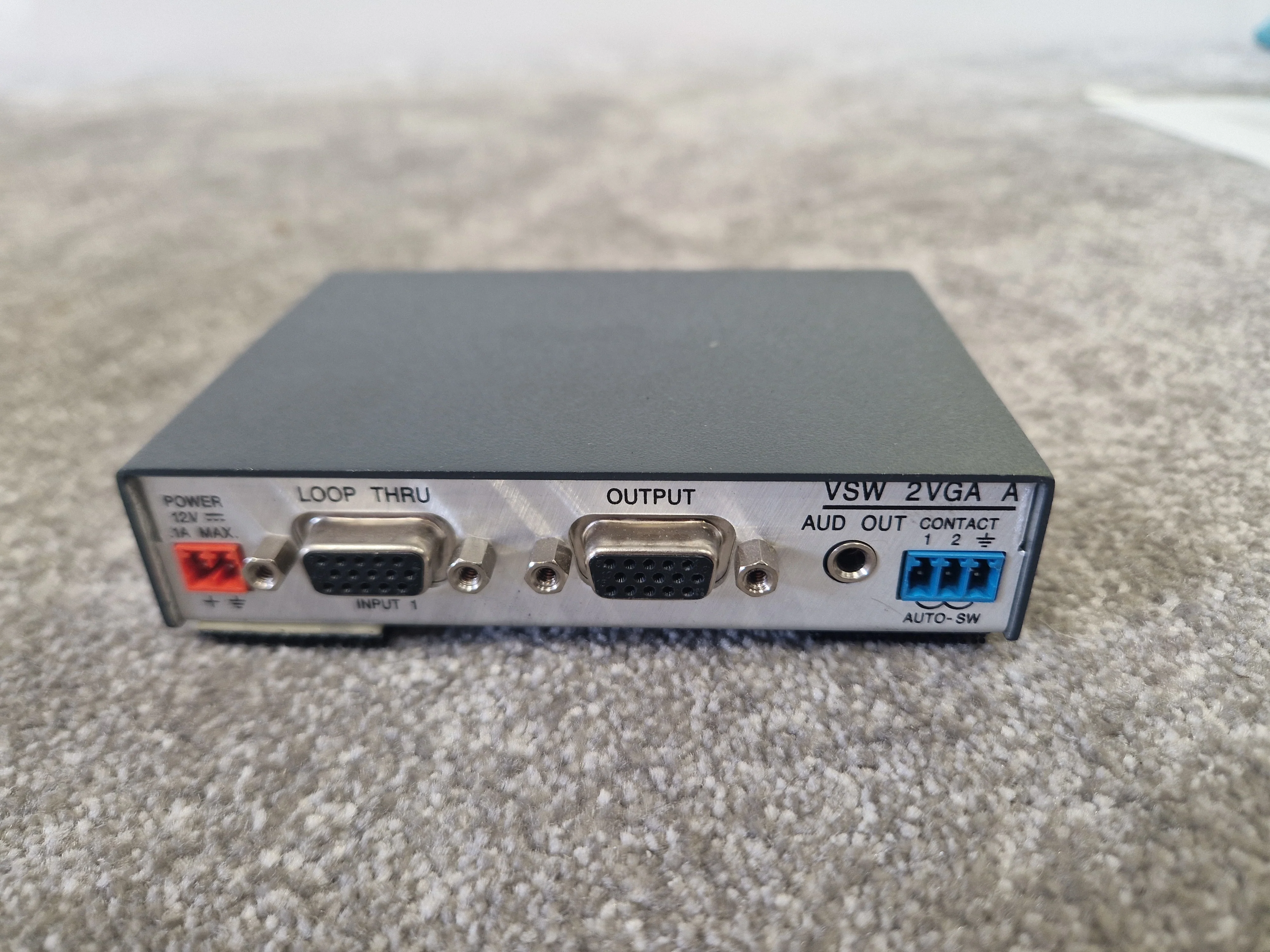 Extron VSW 2VGA A – VGA Switcher (Main Unit Only), Untested – Very Good - Image 3