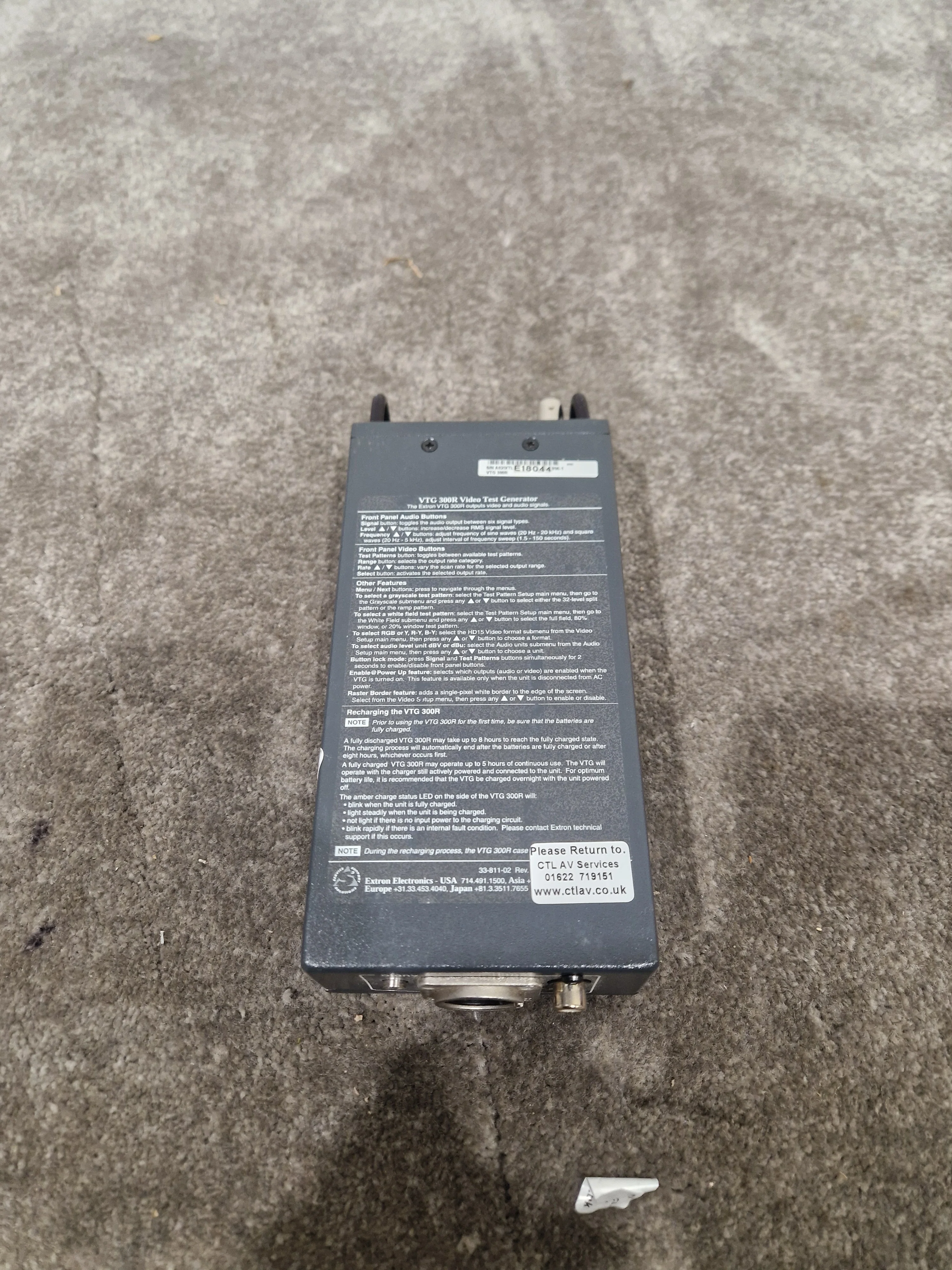 Extron VTG 300R - Video Interface – Video Interface - Good w/ Power Supply - Image 12